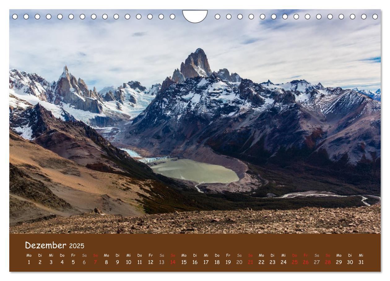 Bild: 9783435595235 | Patagonien 2025 - Traumziel in den Anden (Wandkalender 2025 DIN A4...