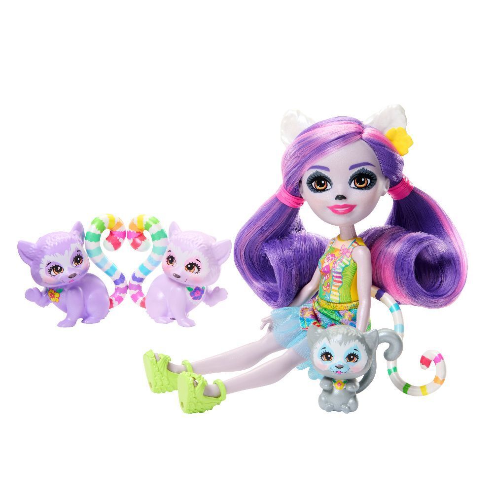 Bild: 194735188215 | Enchantimals Spring Lemur Family | Stück | Blister | HRX86 | Mattel