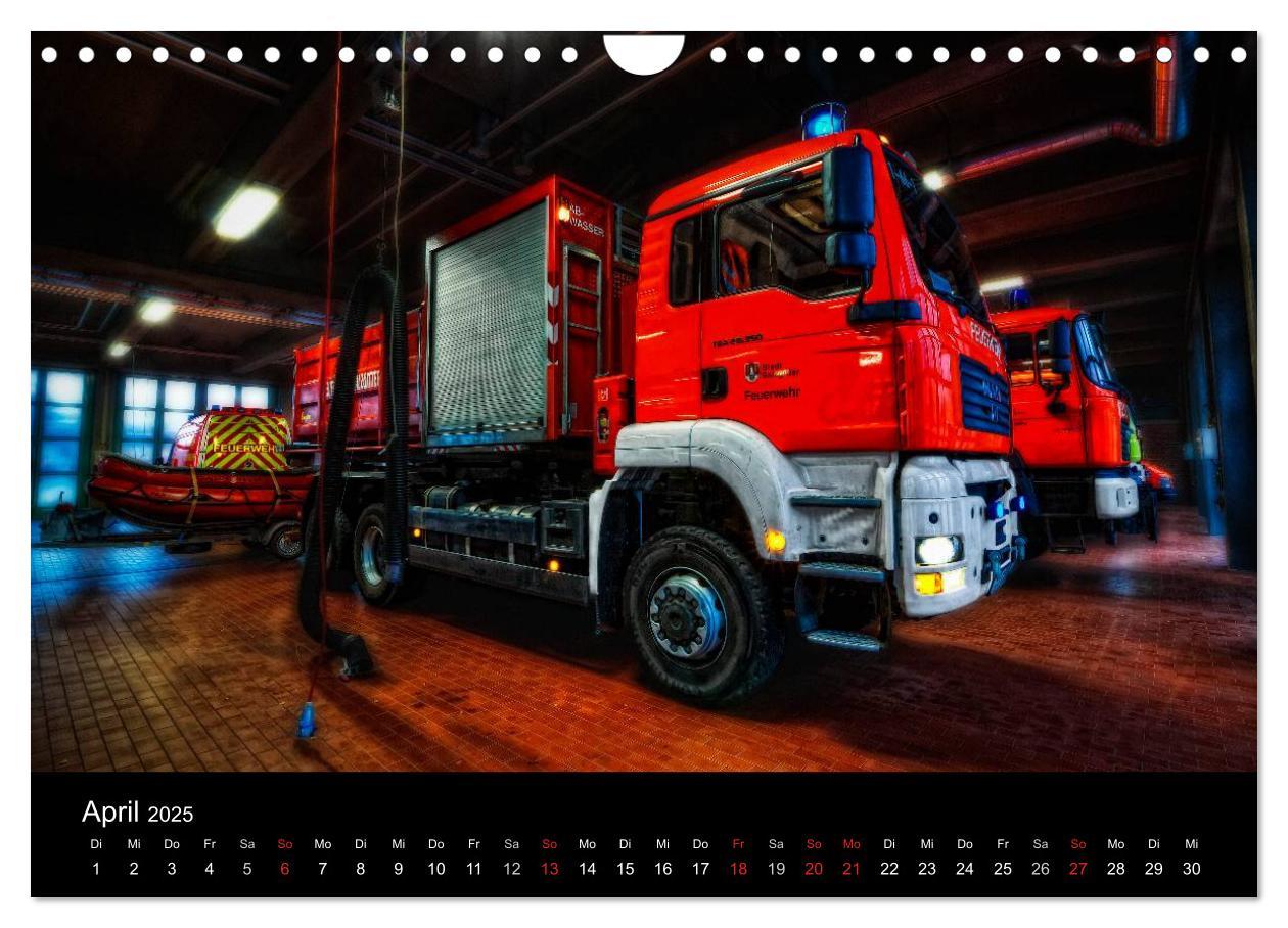 Bild: 9783435751068 | Berufsfeuerwehr Salzgitter (Wandkalender 2025 DIN A4 quer),...