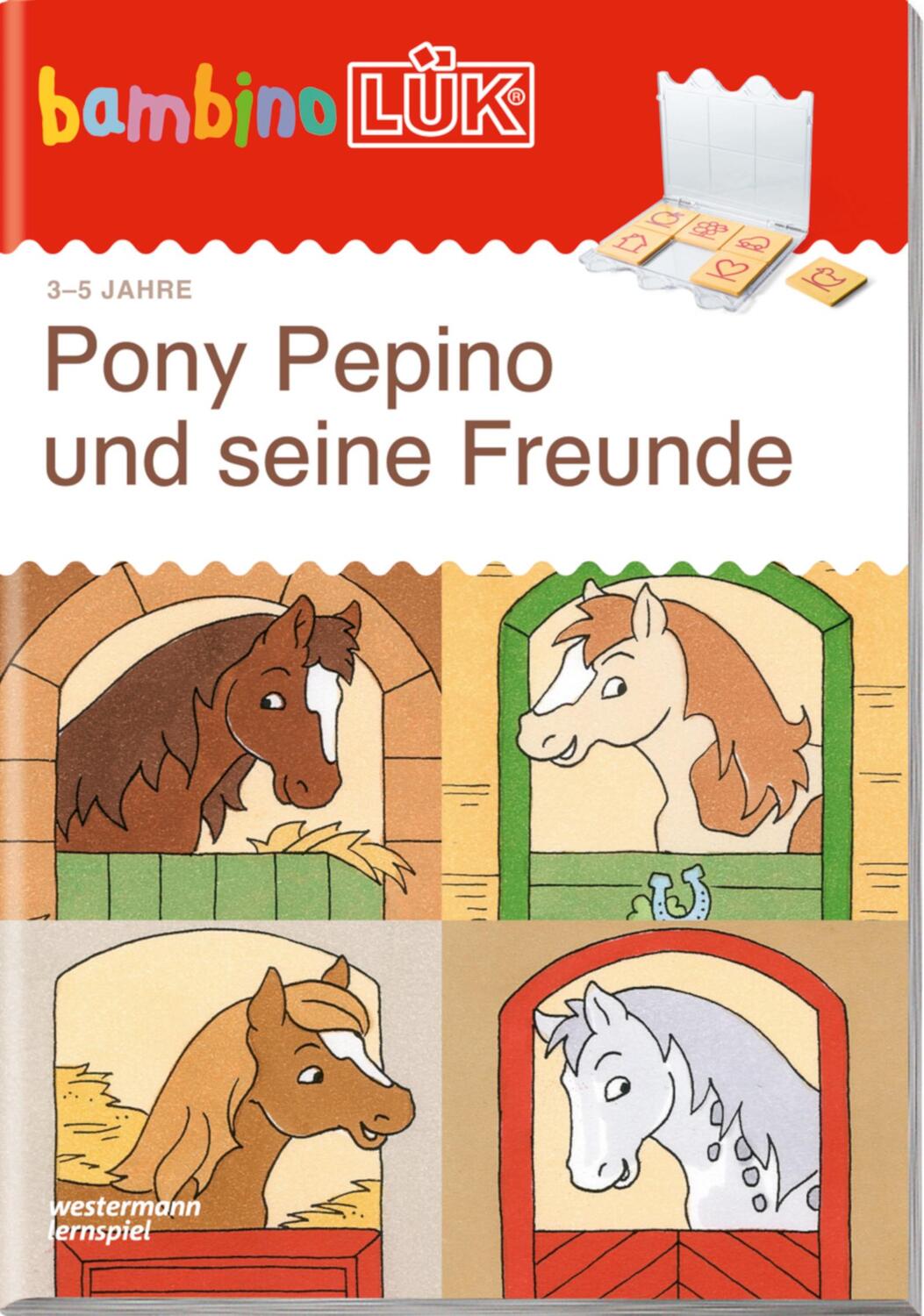 Cover: 9783837778755 | bambinoLÜK | Pony Pepino und seine Freunde | Michael Junga | Broschüre