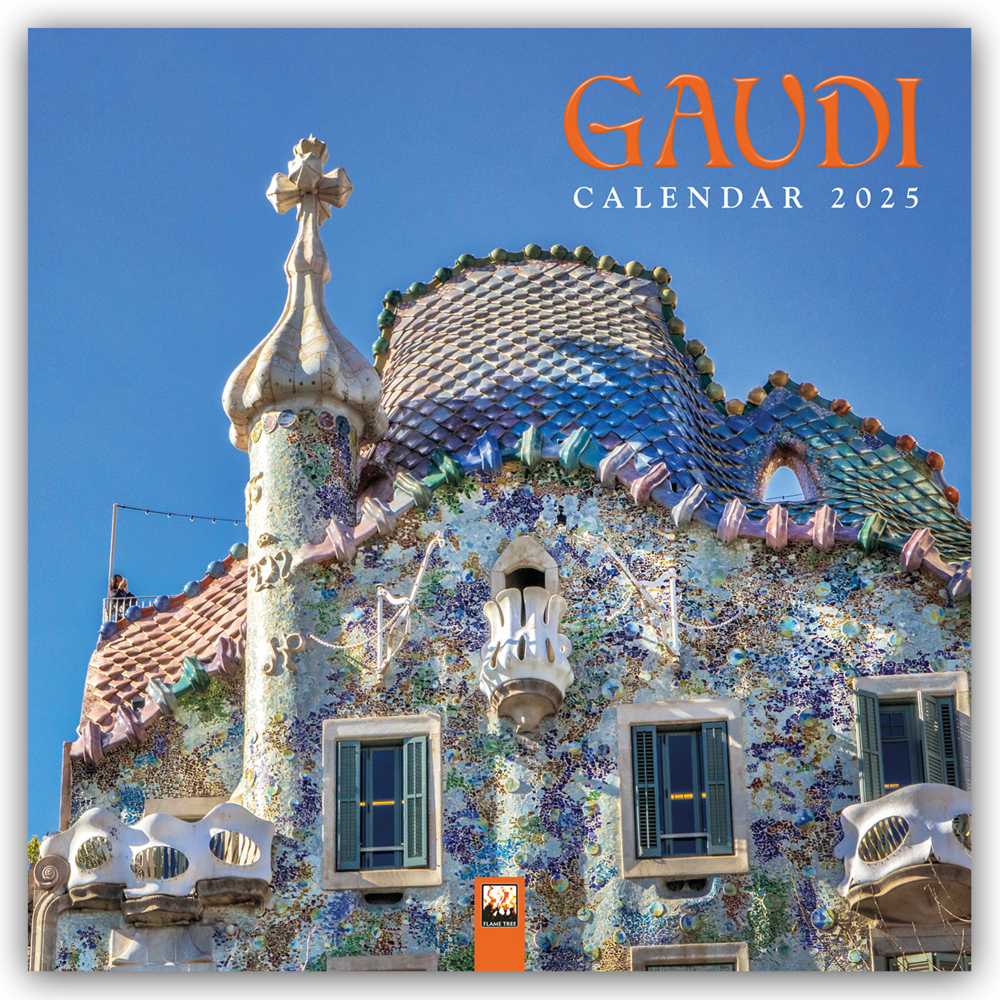 Cover: 9781835620540 | Gaudí - Antoni Gaudí 2025 | Tree Flame | Kalender | 14 S. | Englisch