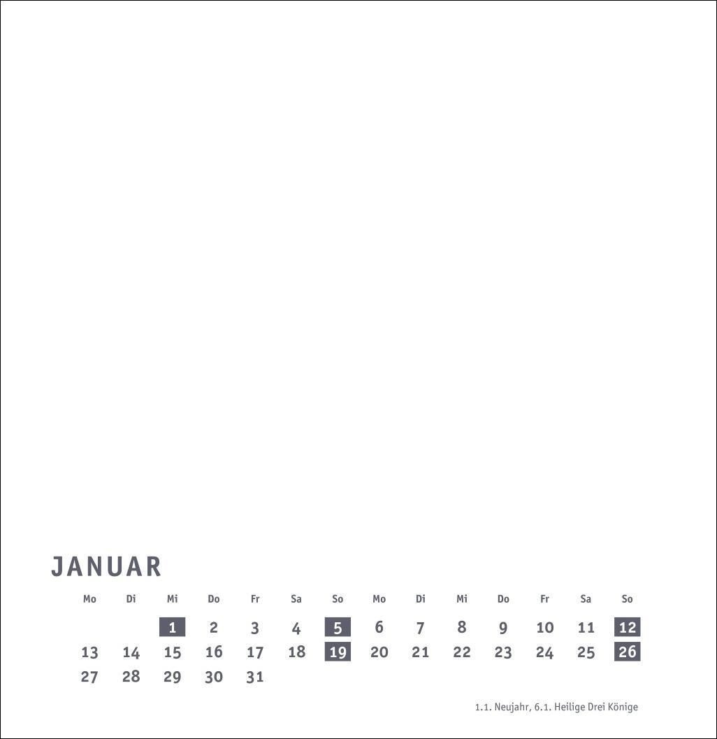 Bild: 9783756407859 | Premium-Bastelkalender weiß groß 2025 | Kalender | Spiralbindung