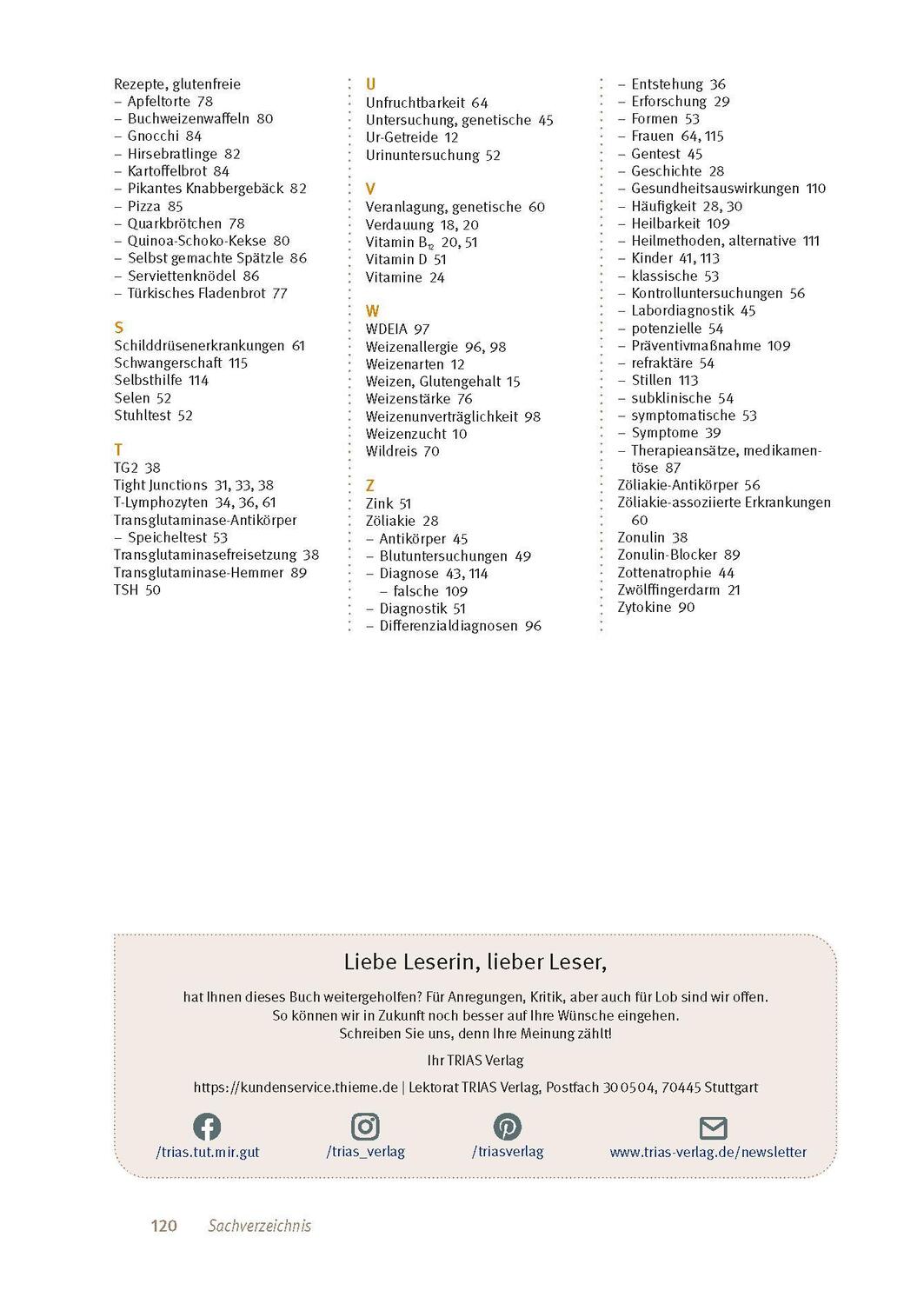 Bild: 9783432117805 | Zöliakie | Markus Escher | Taschenbuch | Broschiert (KB) | 128 S.