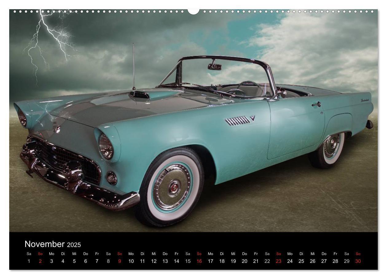 Bild: 9783435610471 | Oldtimer-Kunst (Wandkalender 2025 DIN A2 quer), CALVENDO...