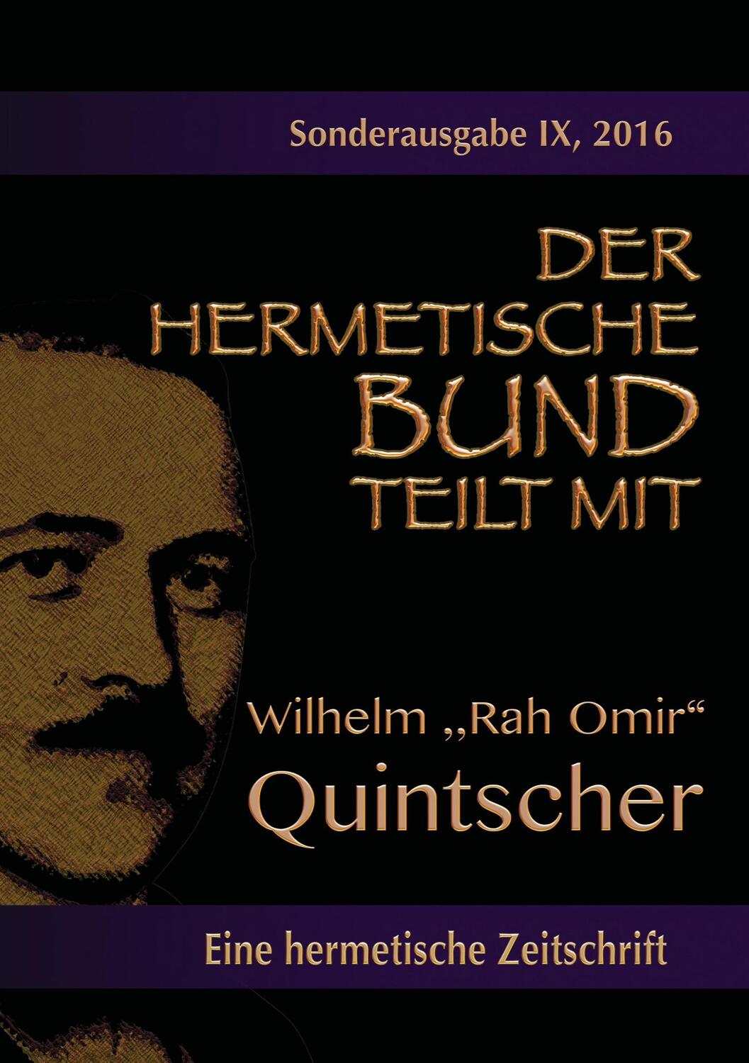 Cover: 9783833492396 | Der hermetische Bund teilt mit: Sonderausgabe Nr. IX | Hohenstätten