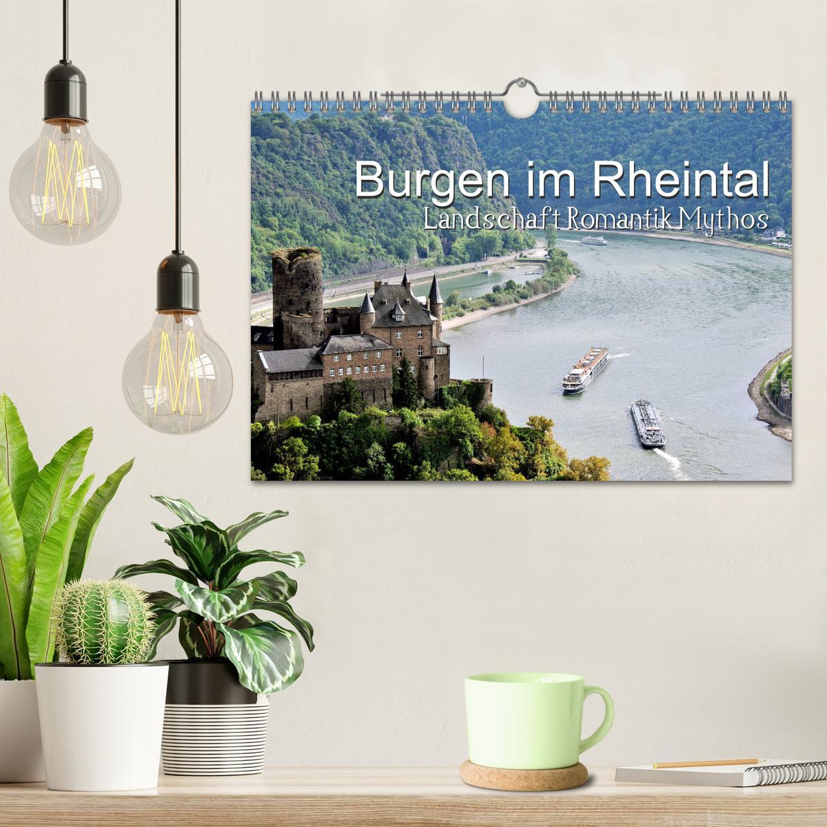 Bild: 9783435417032 | Burgen im Rheintal - Landschaft, Romantik, legend (Wandkalender...