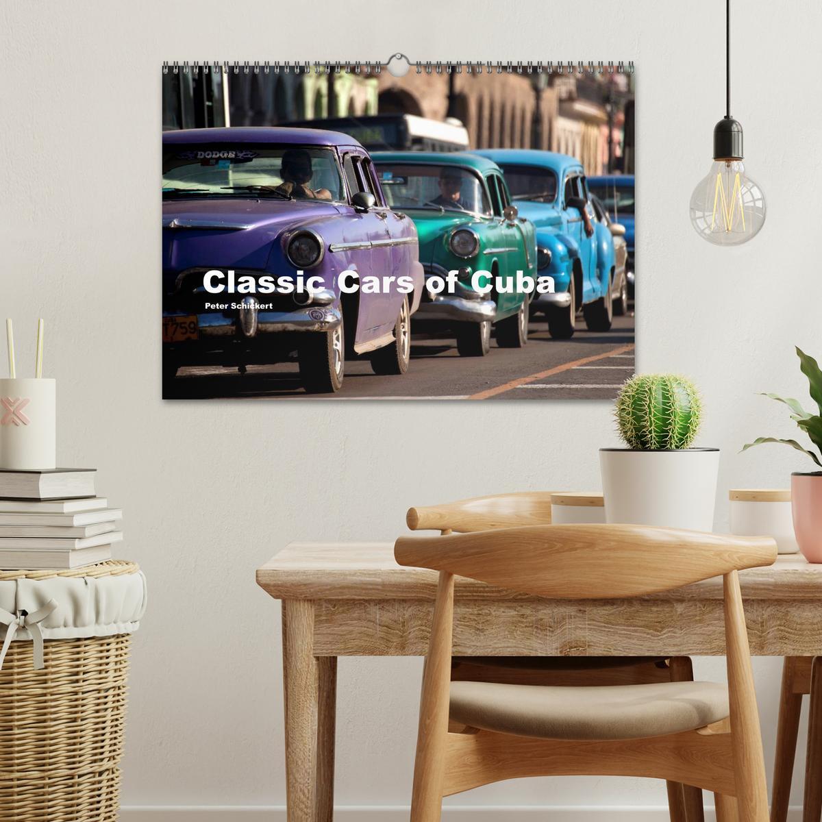 Bild: 9783435818365 | Classic Cars of Cuba (Wandkalender 2025 DIN A3 quer), CALVENDO...