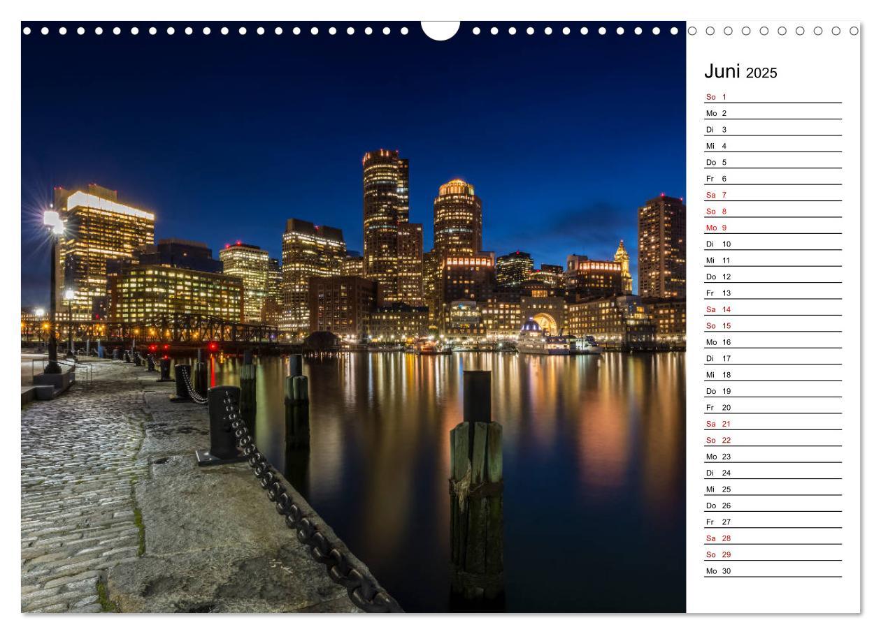 Bild: 9783435368402 | Stadtansichten aus Boston (Wandkalender 2025 DIN A3 quer), CALVENDO...