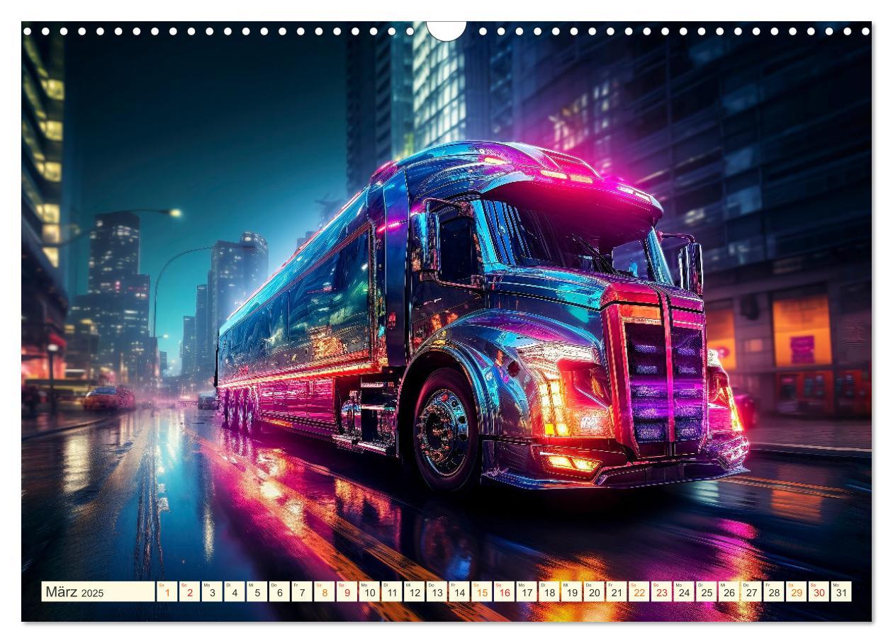 Bild: 9783383891373 | Truck Fantasien (Wandkalender 2025 DIN A3 quer), CALVENDO...