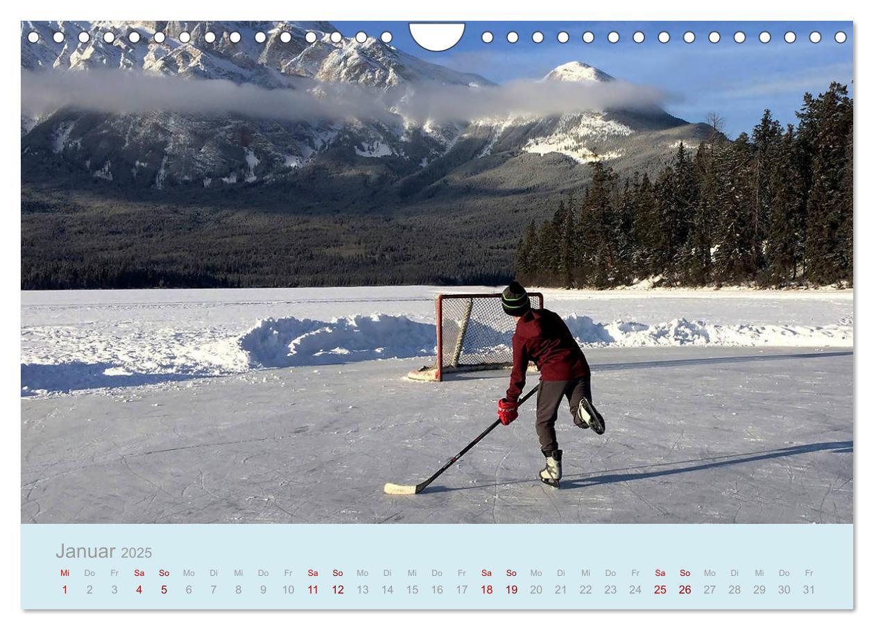 Bild: 9783435330799 | Eishockey! Schneller, härter, das Powergame! (Wandkalender 2025 DIN...