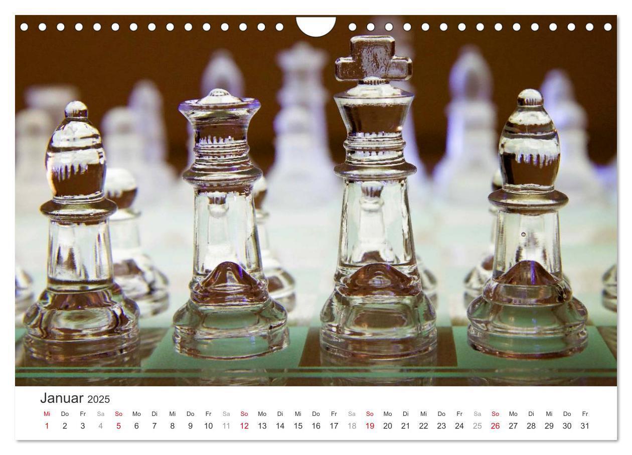 Bild: 9783435489879 | Schach 2025. Impressionen von Figuren und Spielen (Wandkalender...