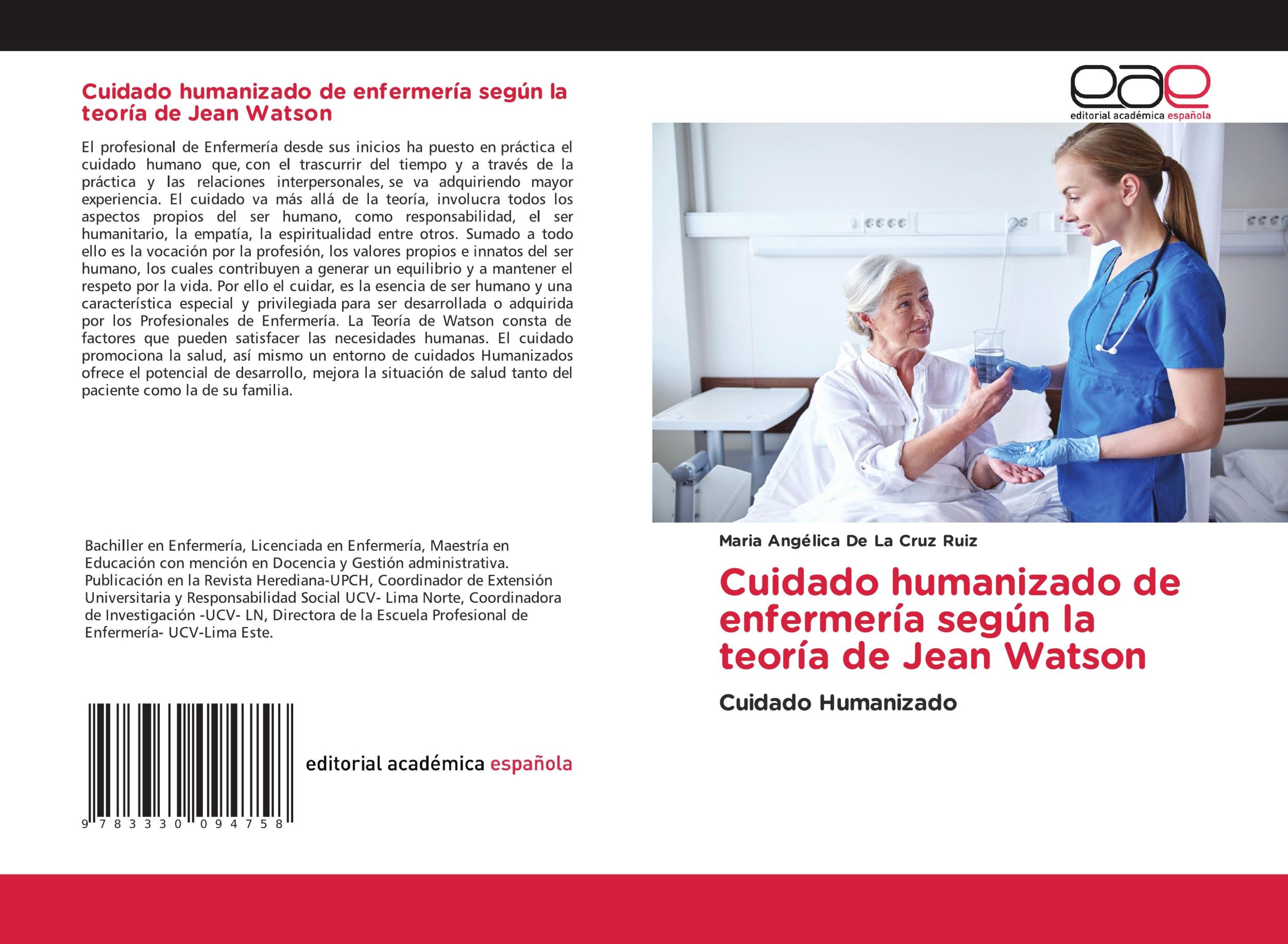 Cover: 9783330094758 | Cuidado humanizado de enfermería según la teoría de Jean Watson | Ruiz