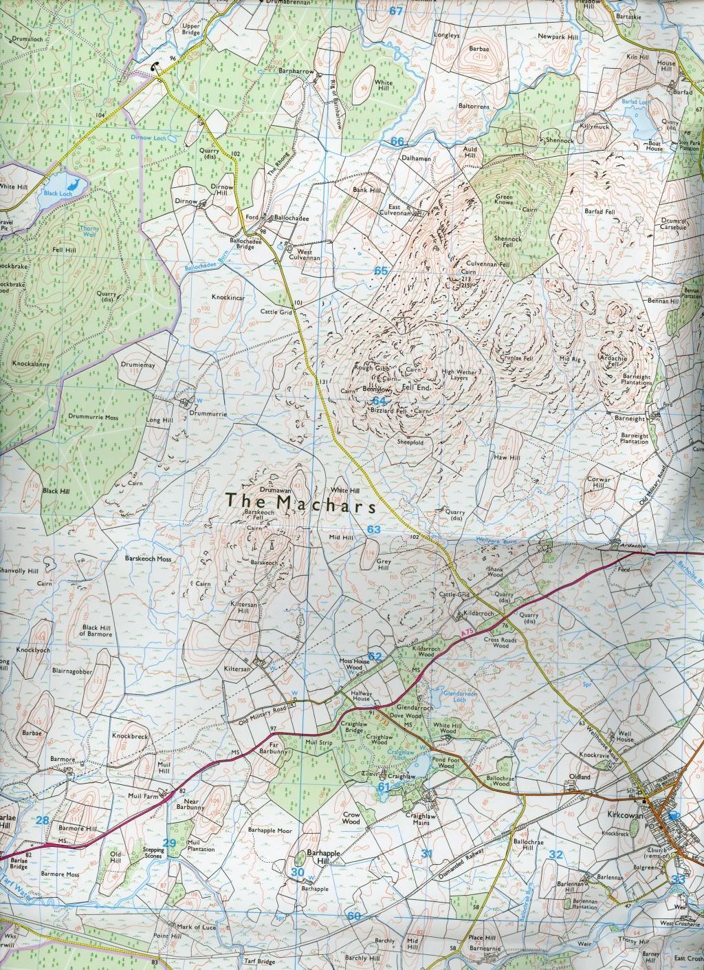 Bild: 9780319245620 | Glenluce and Kirkcowan | Ordnance Survey | (Land-)Karte | Englisch