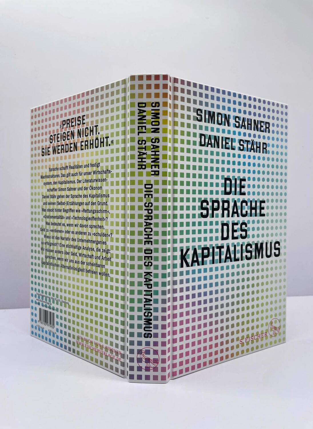 Bild: 9783103975932 | Die Sprache des Kapitalismus | Simon Sahner (u. a.) | Buch | 304 S.