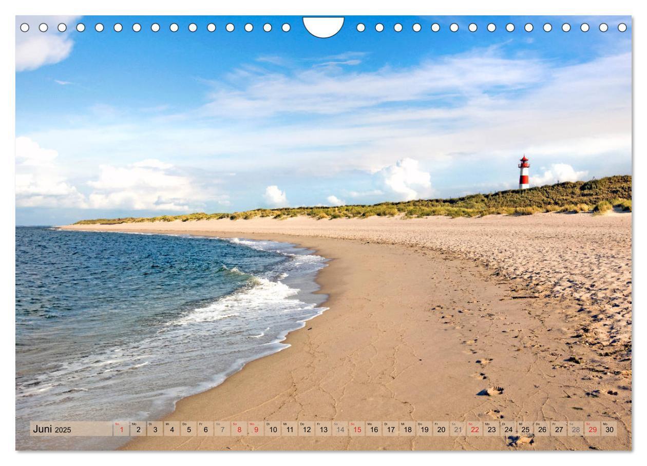 Bild: 9783435207824 | STRANDLUST Nordseeinsel Sylt (Wandkalender 2025 DIN A4 quer),...