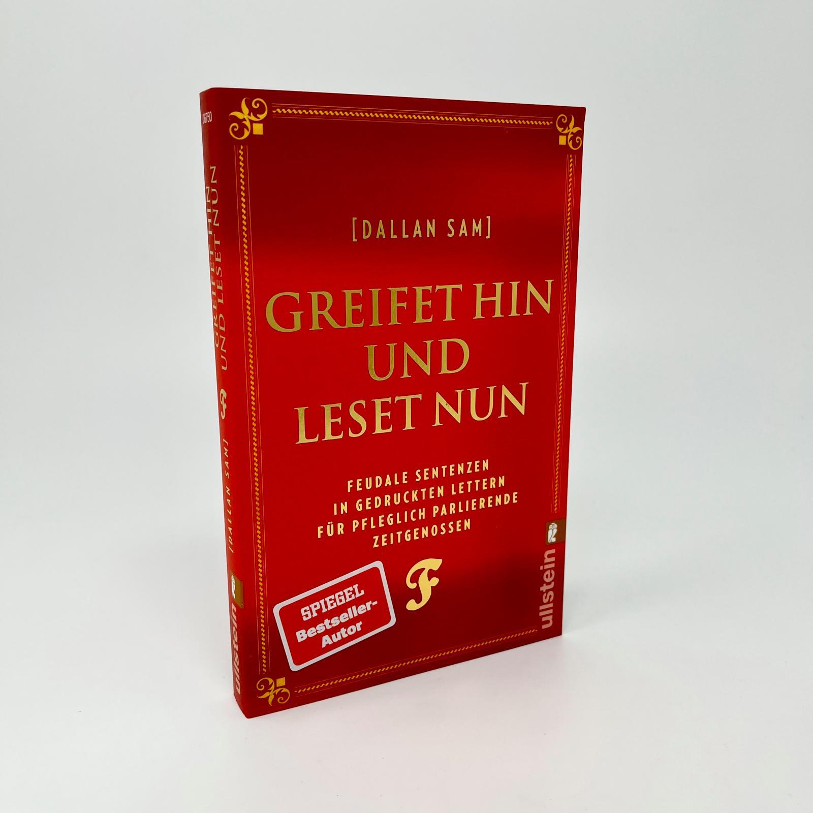 Bild: 9783548067506 | Greifet hin und leset nun | Dallan Sam | Taschenbuch | 208 S. | 2023