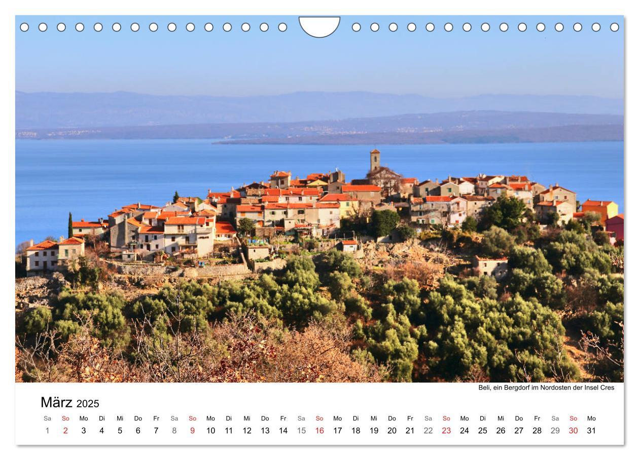 Bild: 9783435164394 | Kroatiens Inselzauber, Cres (Wandkalender 2025 DIN A4 quer),...