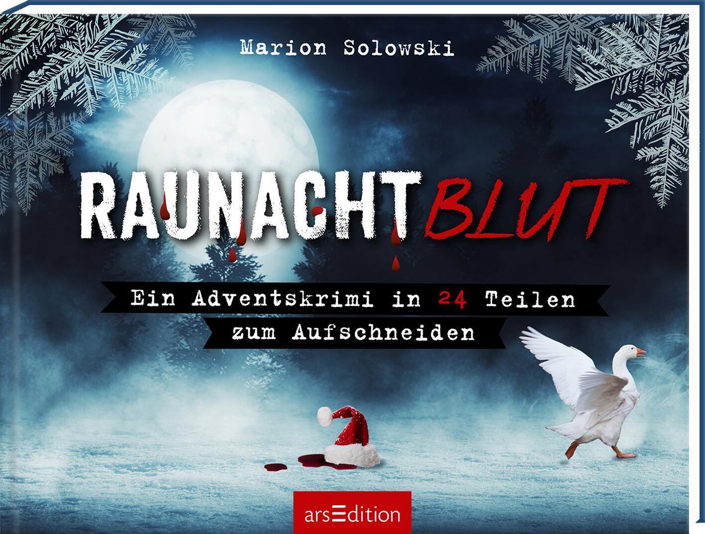 Cover: 9783845854076 | Raunachtblut | Ein Adventskrimi in 24 Teilen zum Aufschneiden | Buch