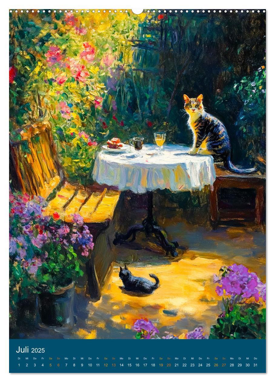 Bild: 9783457179246 | Katzen und Kunst - Samtige Herrscher der impressionistischen Gärten...