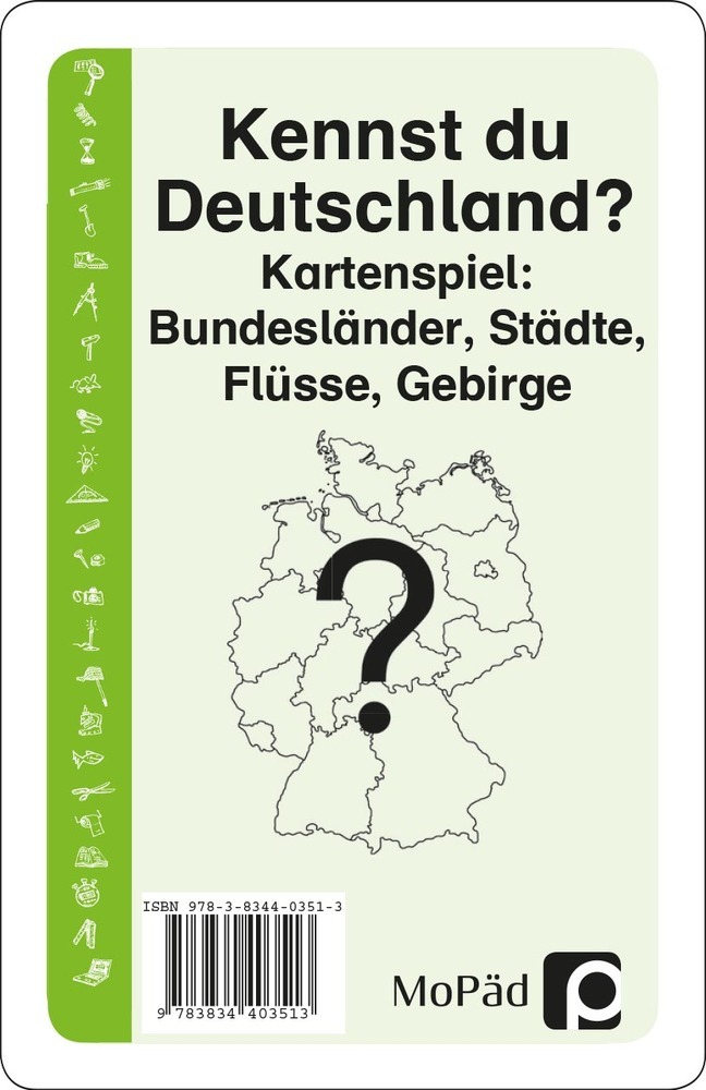 Cover: 9783834403513 | Kennst du Deutschland? (Kartenspiel) | Spiel | In Kunststoff-Box