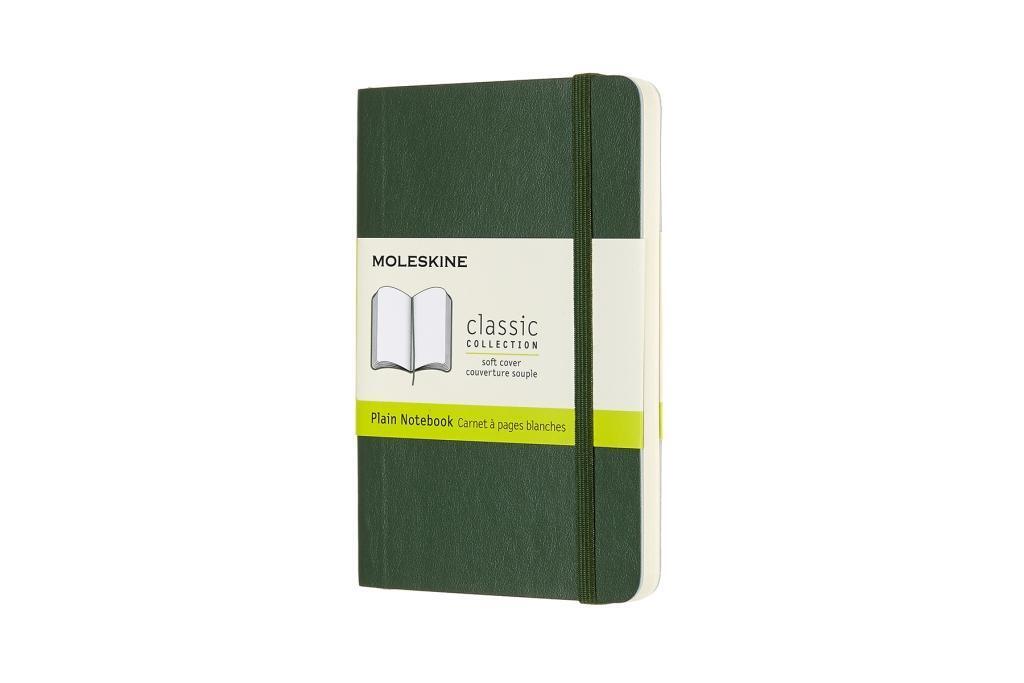 Cover: 8058647629155 | Moleskine Notizbuch Pocket/A6, Blanko, Myrtengrün | Moleskine | 2019