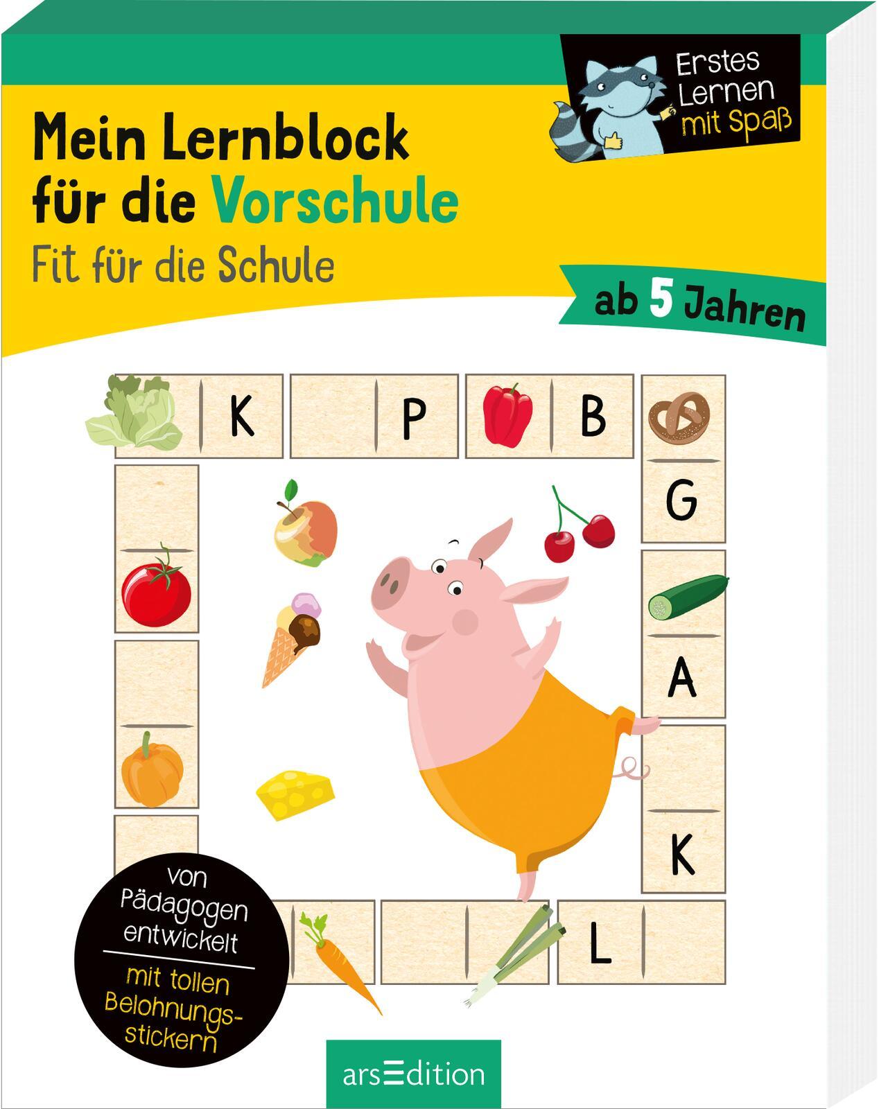 Cover: 9783845848785 | Mein Lernblock für die Vorschule - Fit für die Schule | Hannah Lang