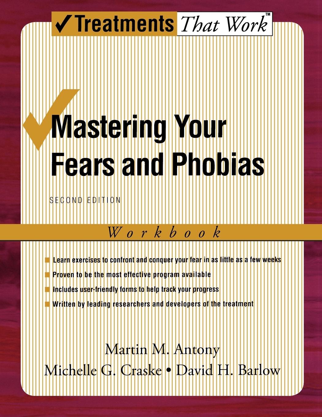 Cover: 9780195189186 | Mastering Your Fears and Phobias | Workbook | Martin M. Antony (u. a.)