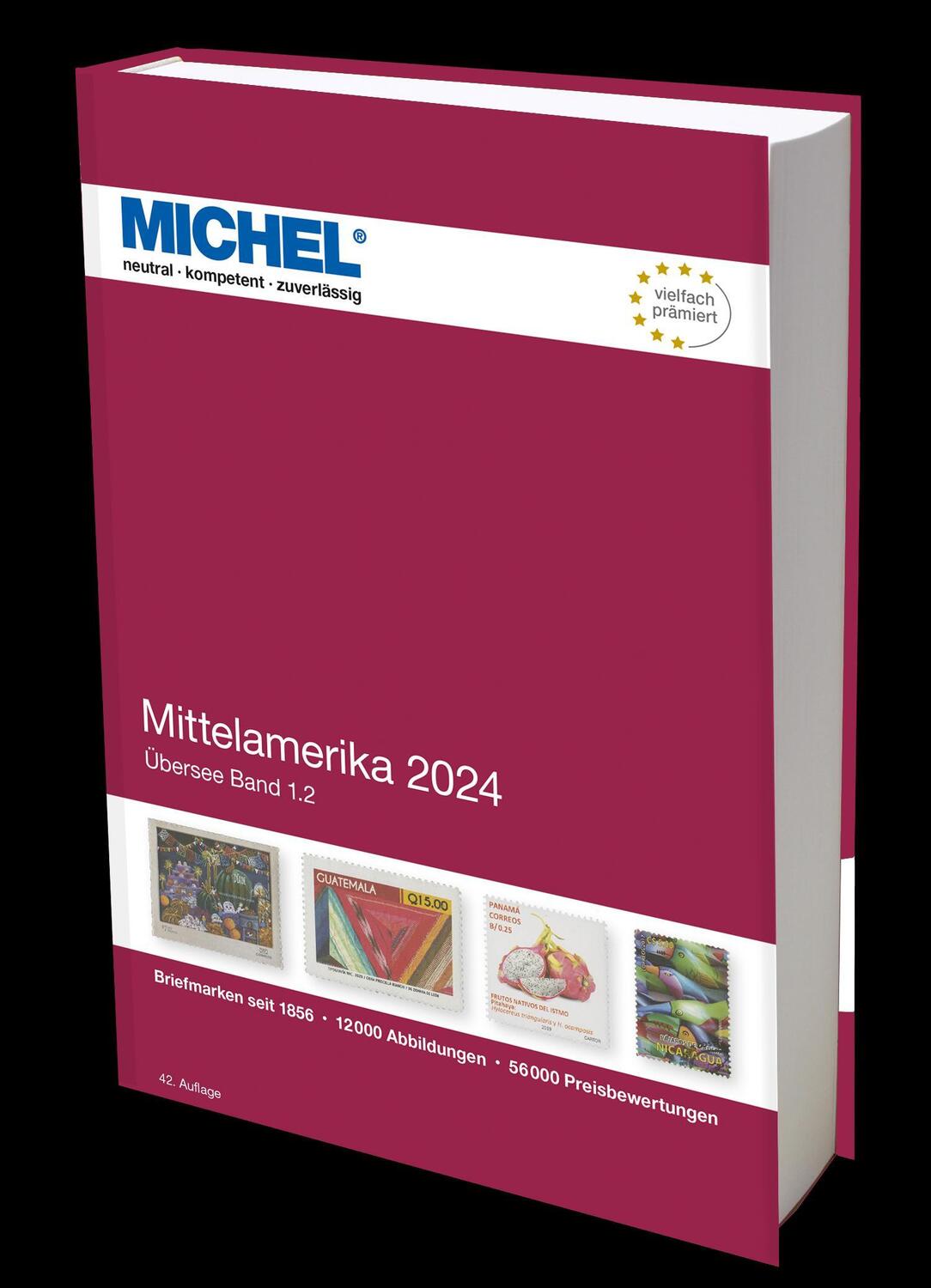 Cover: 9783954024940 | Mittelamerika 2024 | Ü 1.2 | Michel-Redaktion | Buch | 896 S. | 2024