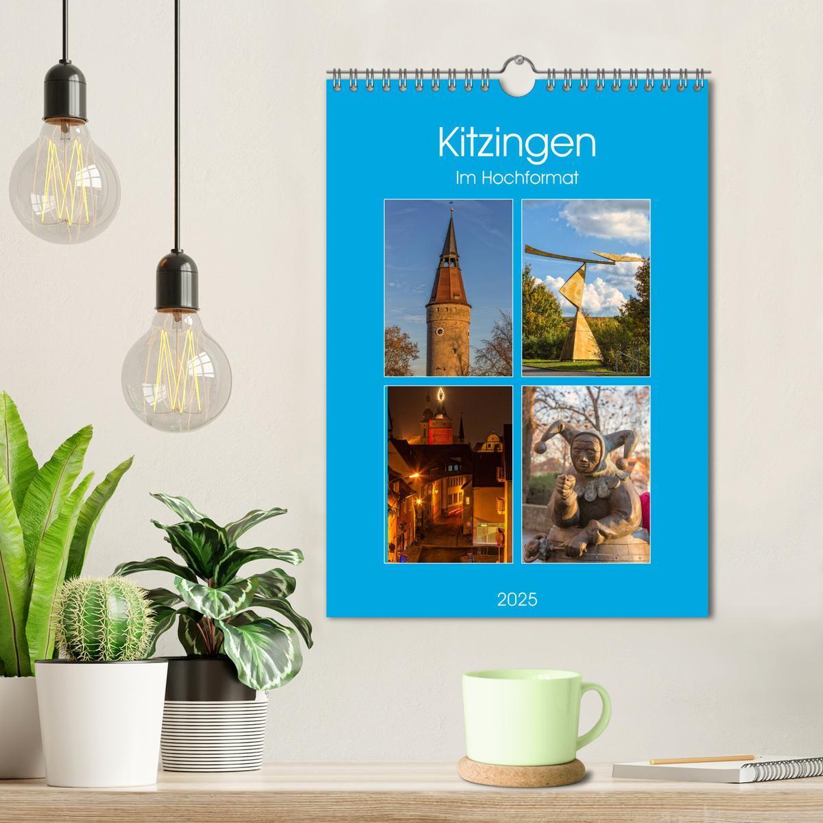 Bild: 9783435989348 | Kitzingen im Hochformat (Wandkalender 2025 DIN A4 hoch), CALVENDO...