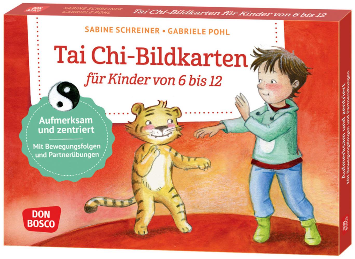 Cover: 4260694920732 | Tai Chi-Bildkarten für Kinder von 6 bis 12 | Sabine Schreiner | Box