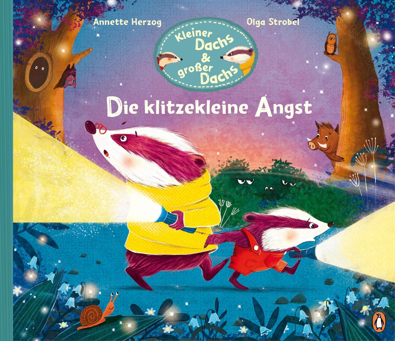 Cover: 9783328301776 | Kleiner Dachs &amp; großer Dachs - Die klitzekleine Angst | Annette Herzog