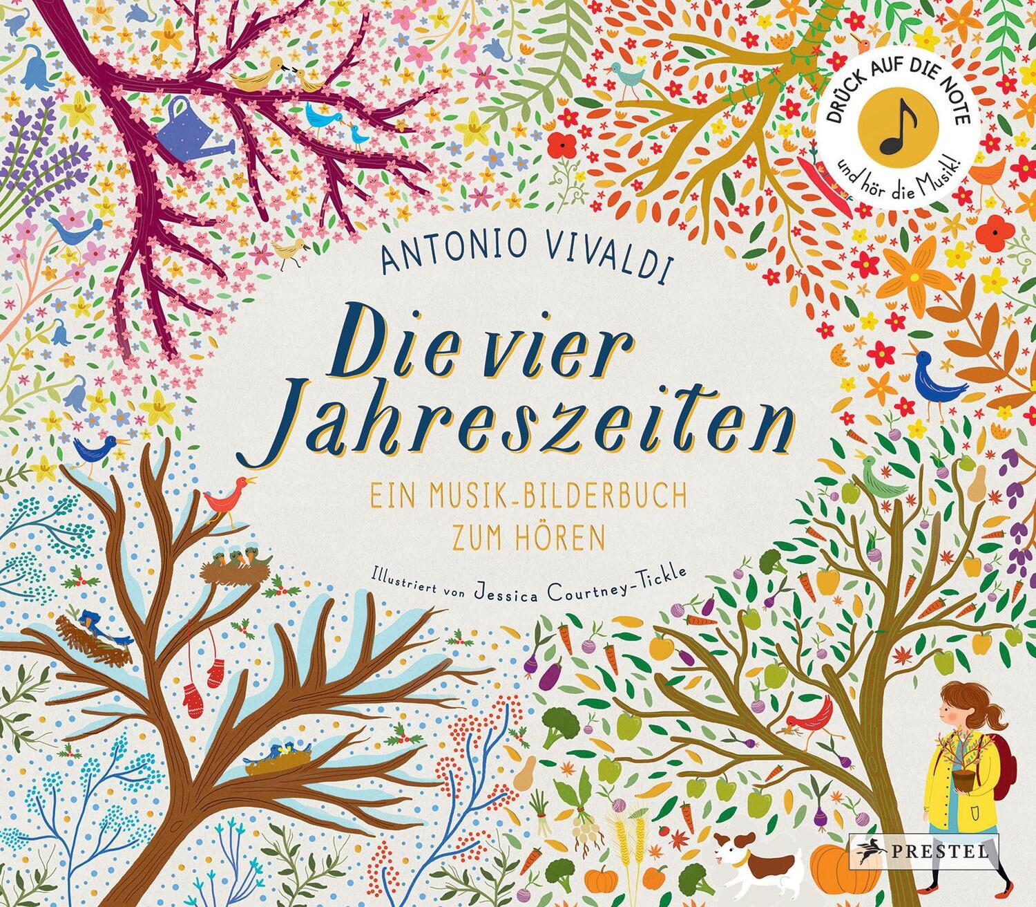 Cover: 9783791372846 | Antonio Vivaldi. Die vier Jahreszeiten | Courtney-Tickle (u. a.)