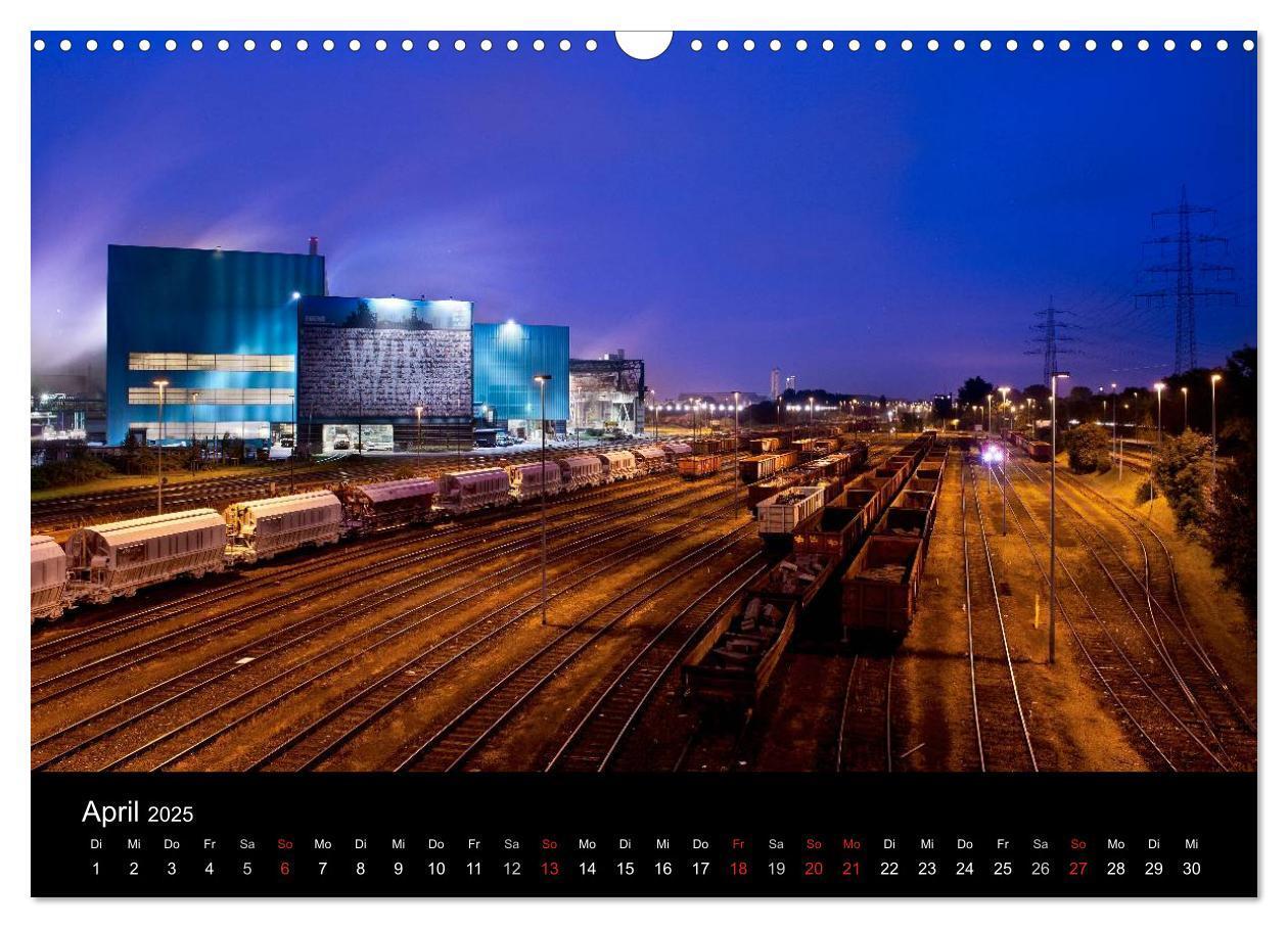 Bild: 9783435547364 | Duisburgs Nächte (Wandkalender 2025 DIN A3 quer), CALVENDO...