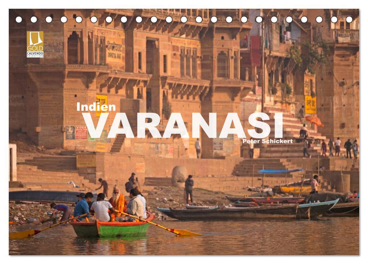 Cover: 9783435625710 | Indien - Varanasi (Tischkalender 2025 DIN A5 quer), CALVENDO...