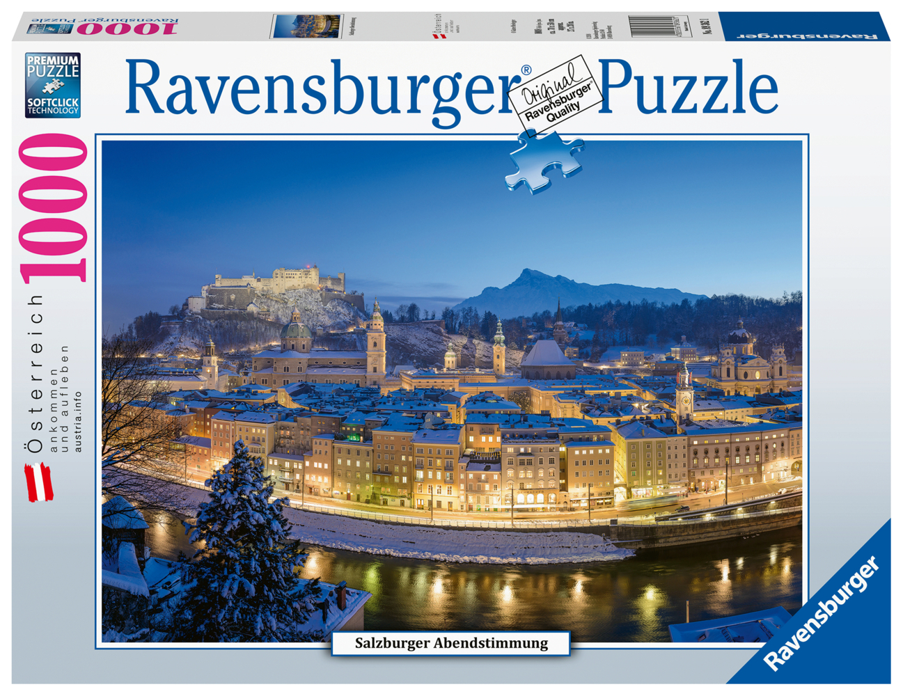 Cover: 4005556893621 | Salzburger Abendstimmung (Puzzle) | Spiel | In Spielebox | 68936200