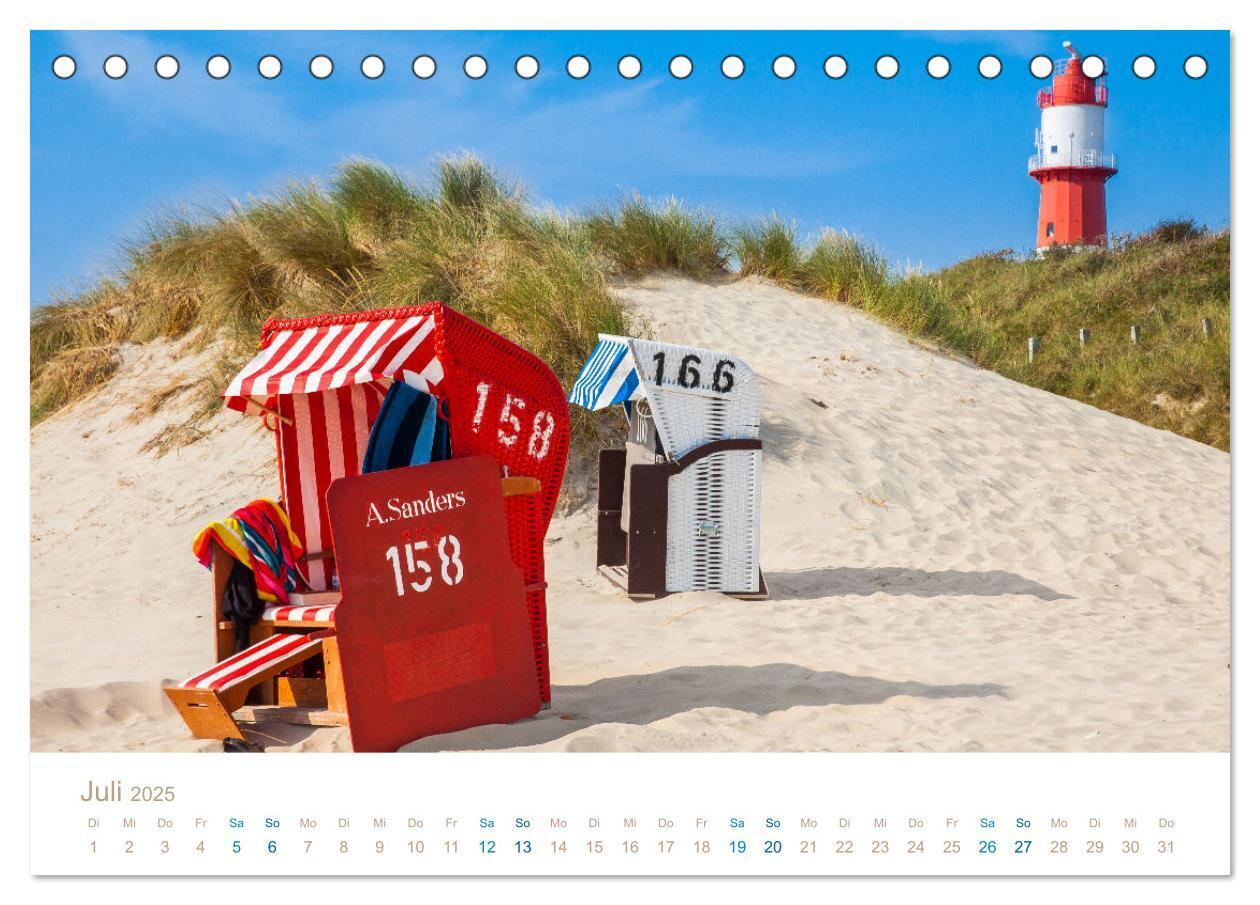 Bild: 9783383948107 | Meine Insel Borkum (Tischkalender 2025 DIN A5 quer), CALVENDO...