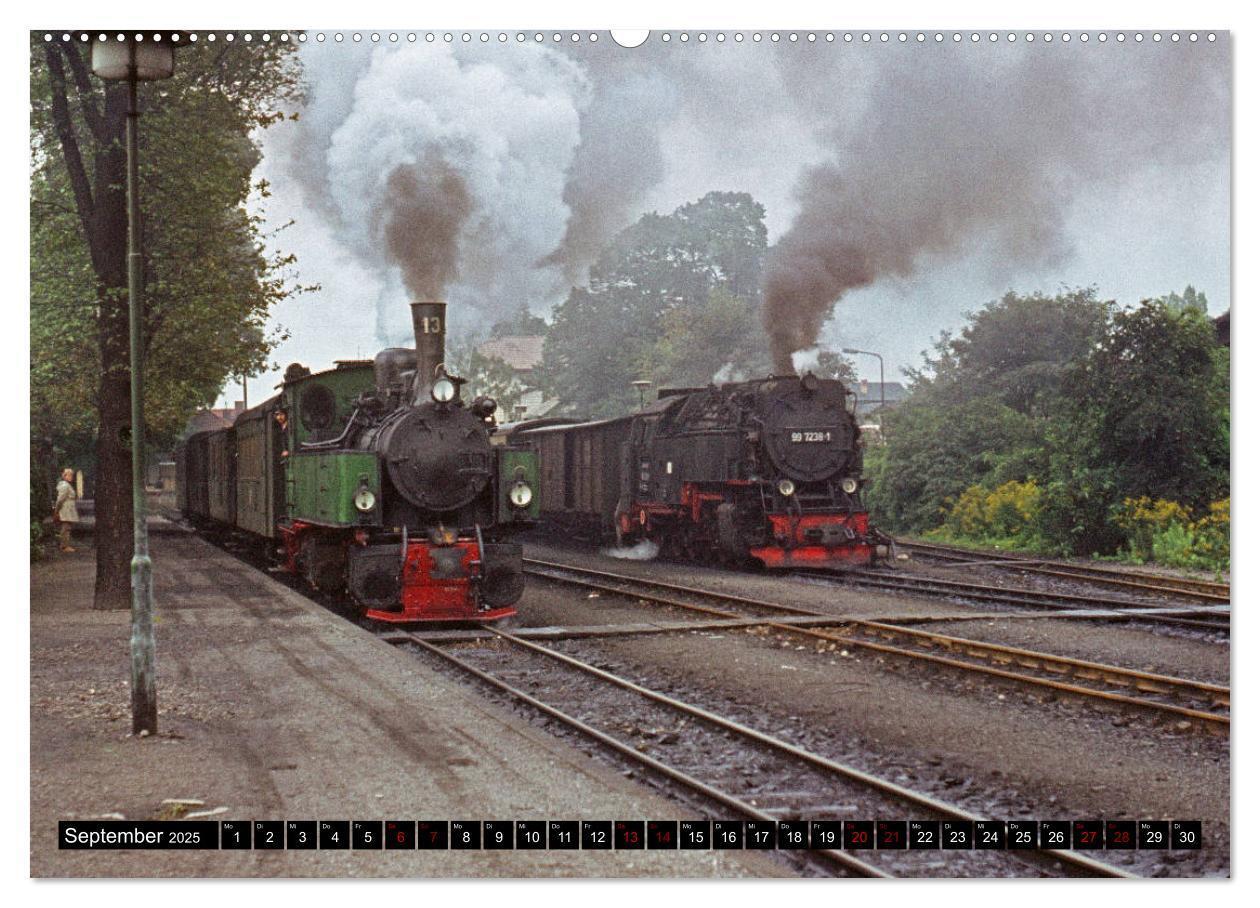 Bild: 9783435120581 | Harzer Schmalspurbahnen 1980er Jahre bis heute (Wandkalender 2025...