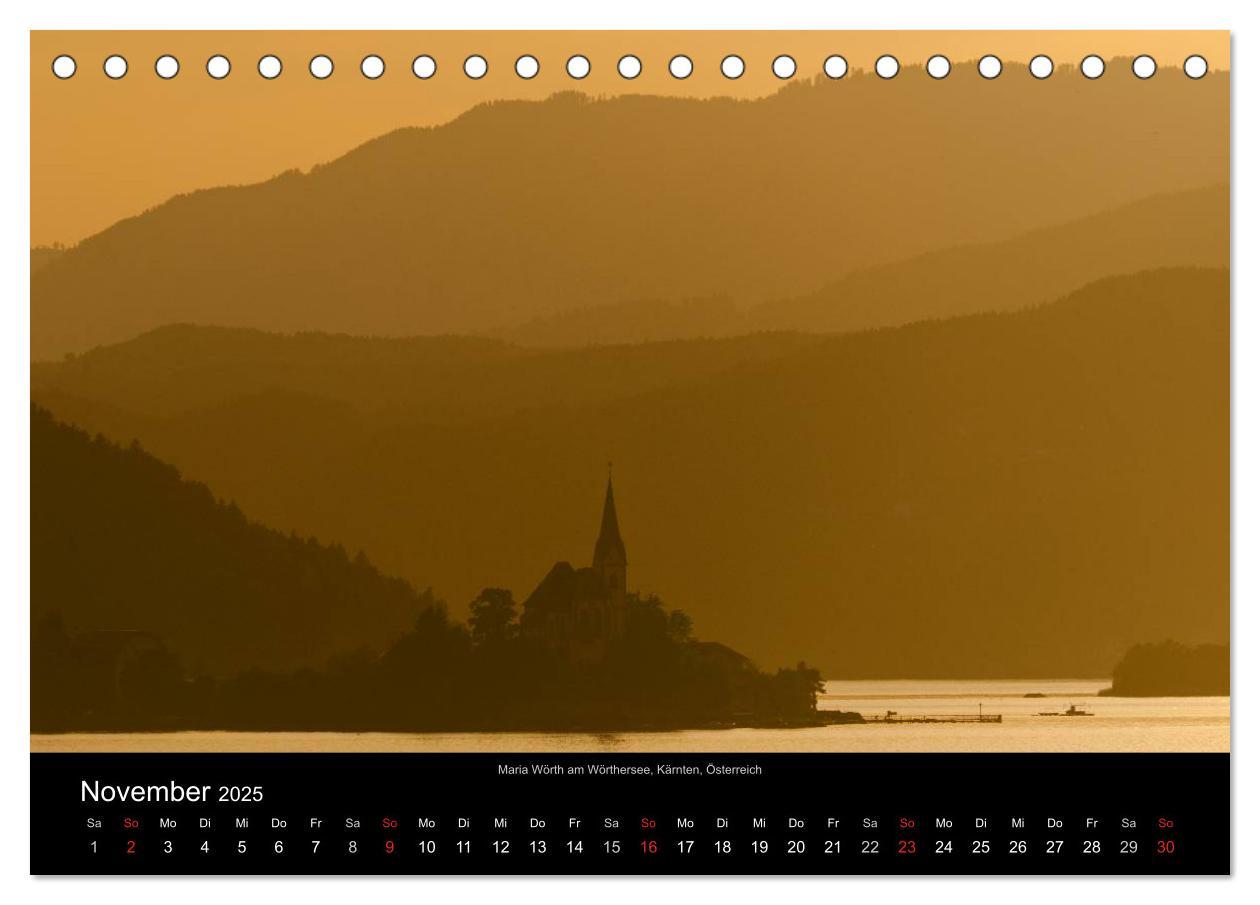 Bild: 9783435648689 | Alpen (Tischkalender 2025 DIN A5 quer), CALVENDO Monatskalender | 2025