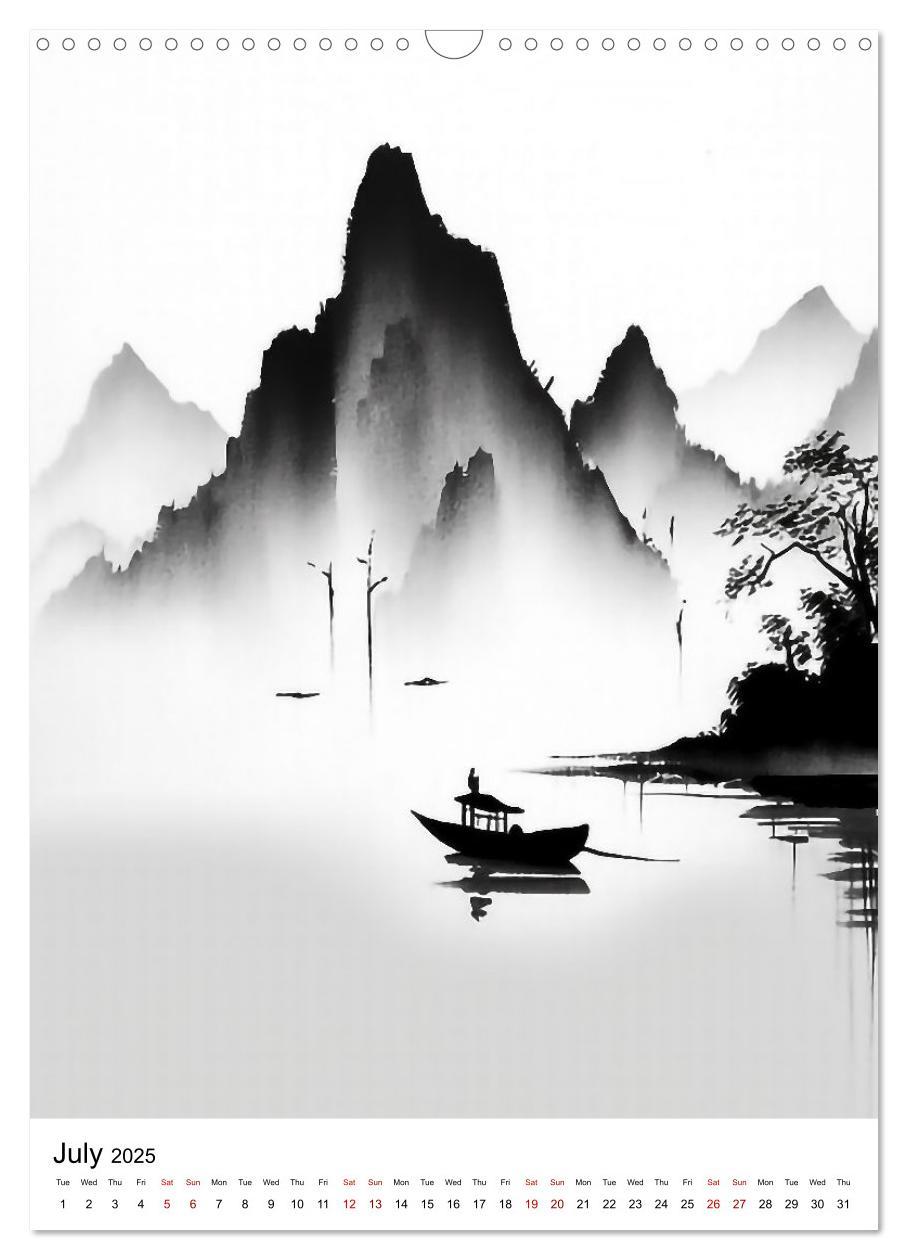 Bild: 9781325978571 | Zen Serenity (Wall Calendar 2025 DIN A3 portrait), CALVENDO 12...