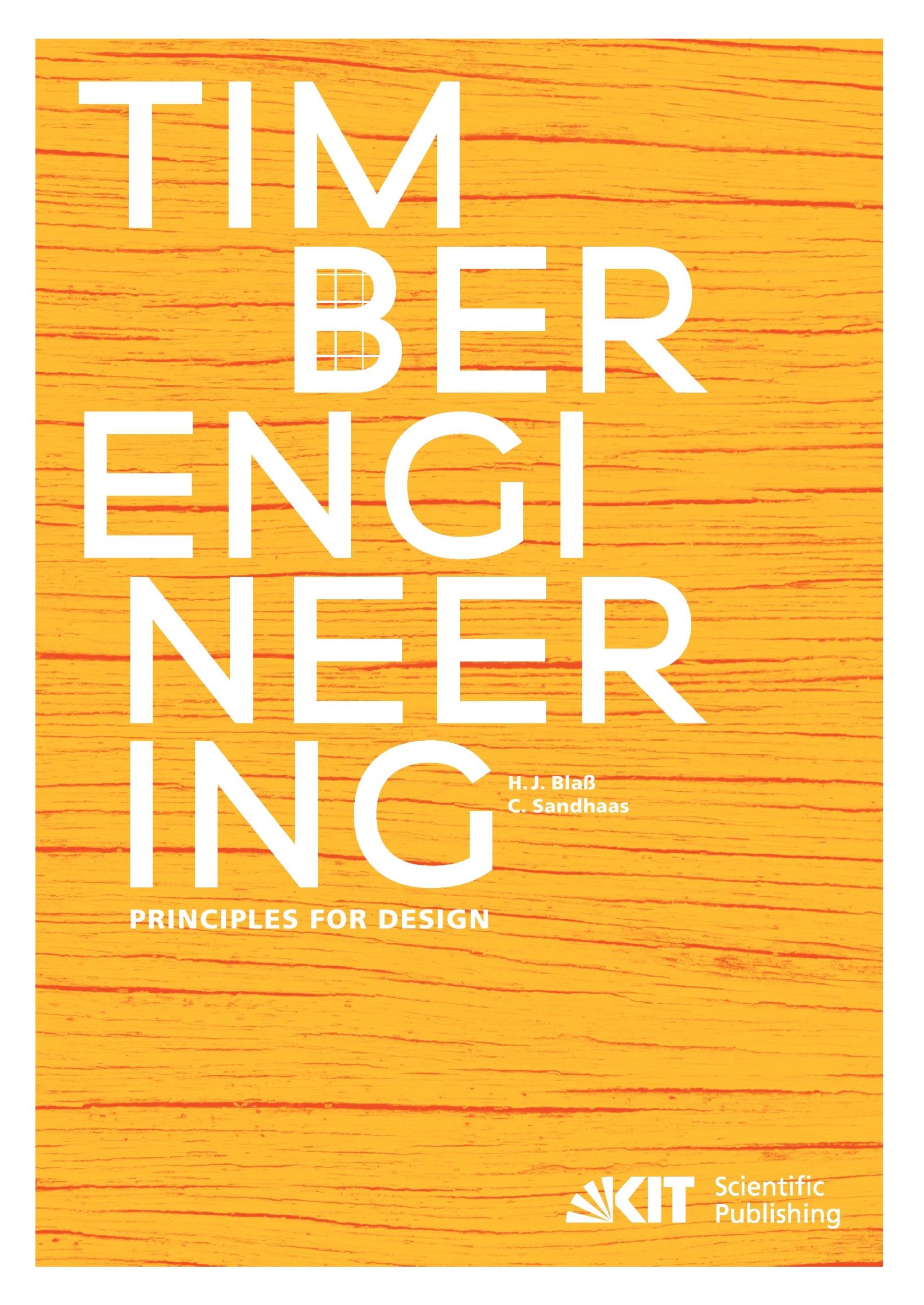 Cover: 9783731506737 | Timber Engineering - Principles for Design | Hans Joachim Blaß (u. a.)