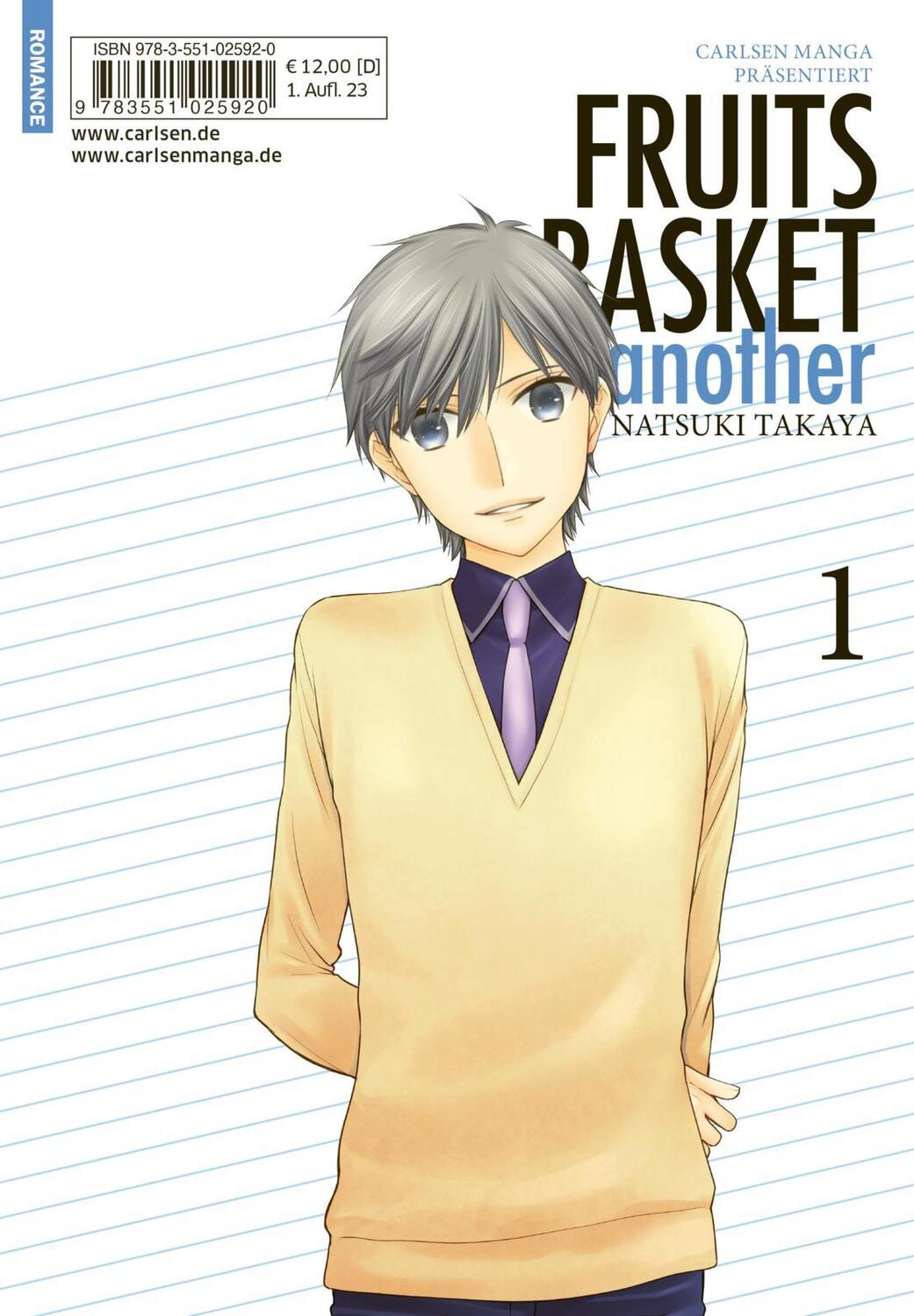 Rückseite: 9783551025920 | Fruits Basket Another Pearls 1 | Natsuki Takaya | Taschenbuch | 388 S.