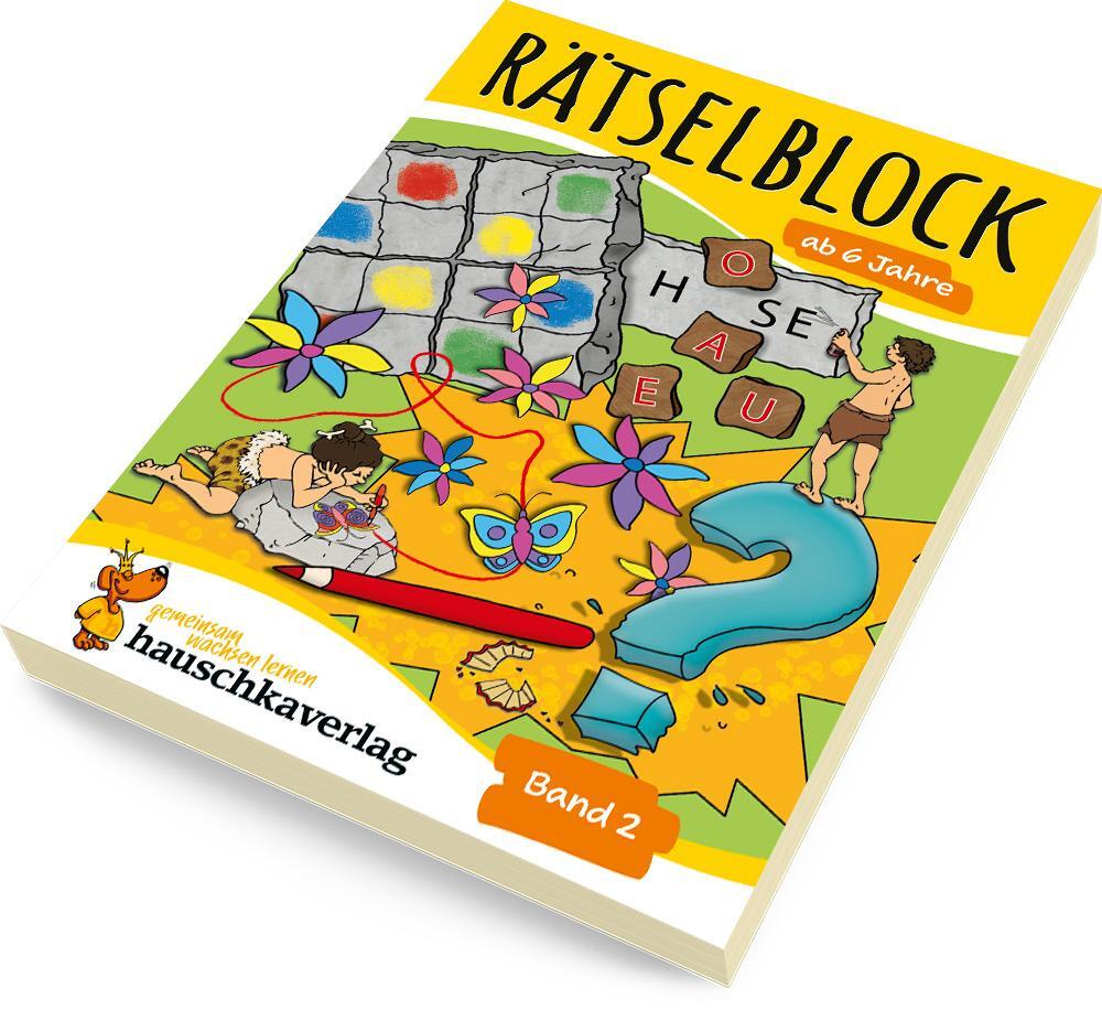 Bild: 9783881006378 | Rätselblock ab 6 Jahre - Band 2 | Agnes Spiecker | Taschenbuch | 2021