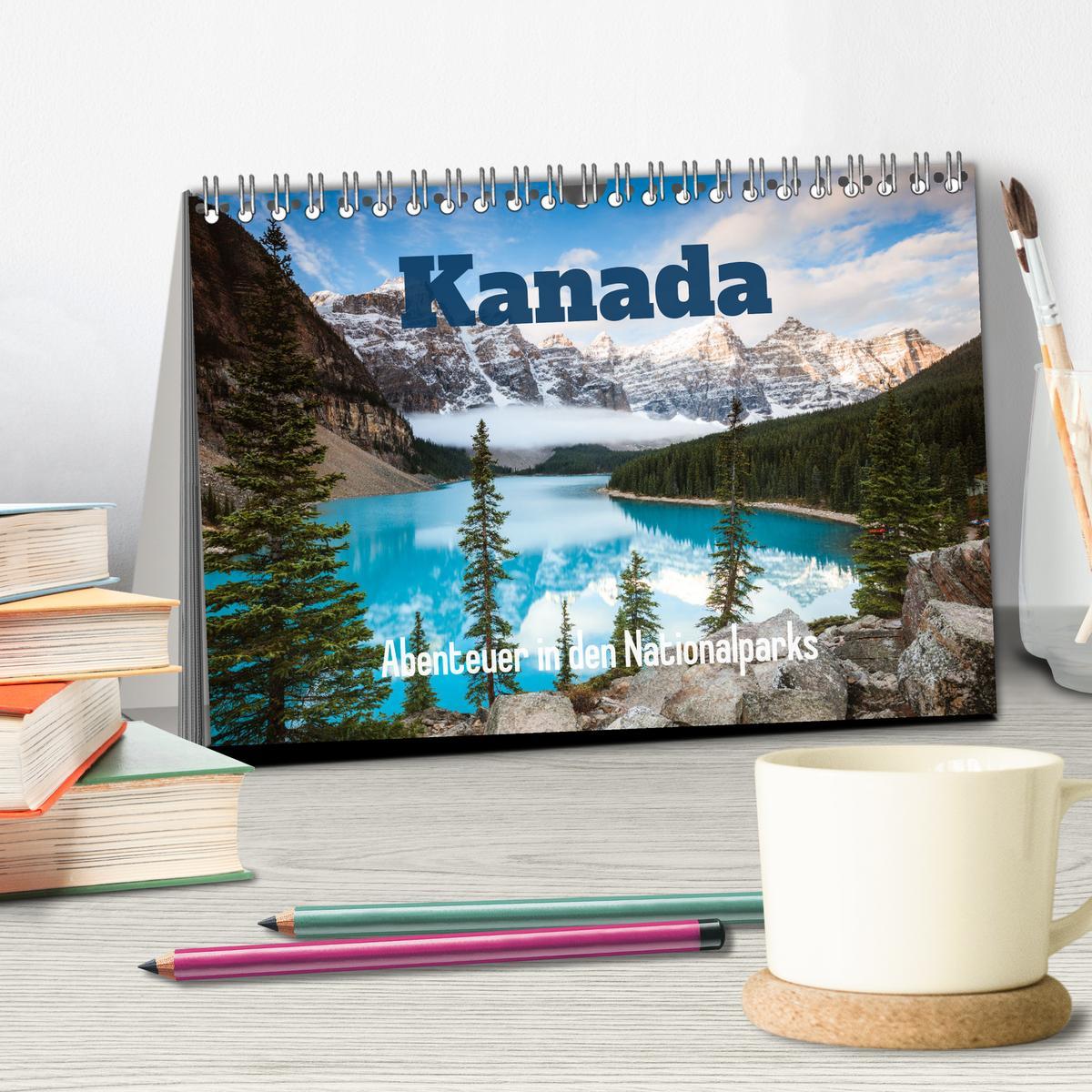 Bild: 9783435038015 | Kanada - Abenteuer in den Nationalparks (Tischkalender 2025 DIN A5...