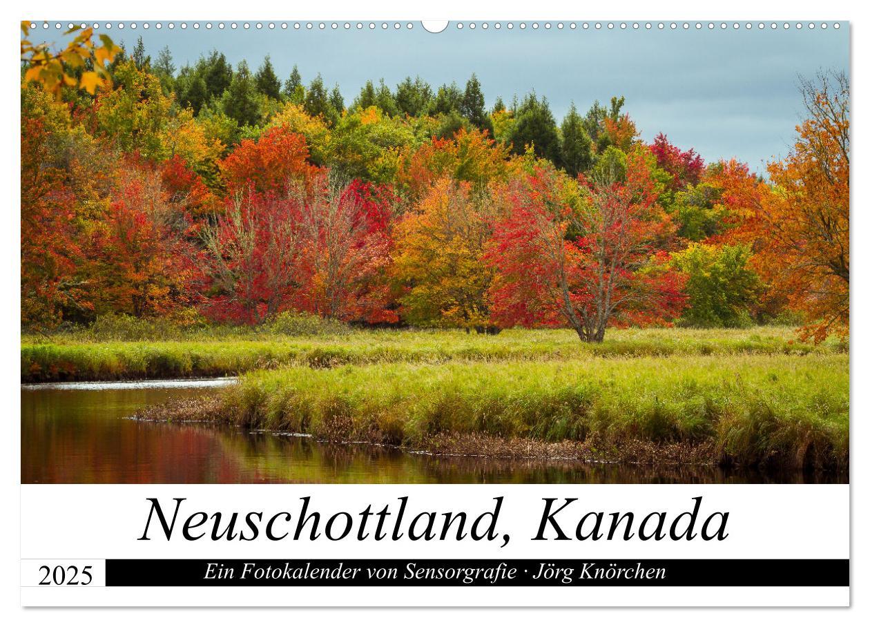 Cover: 9783435087068 | Neuschottland, Kanada (Wandkalender 2025 DIN A2 quer), CALVENDO...