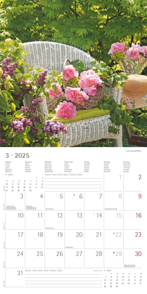 Bild: 4251732340629 | Alpha Edition - Gartenzauber 2025 Broschürenkalender, 30x30cm,...