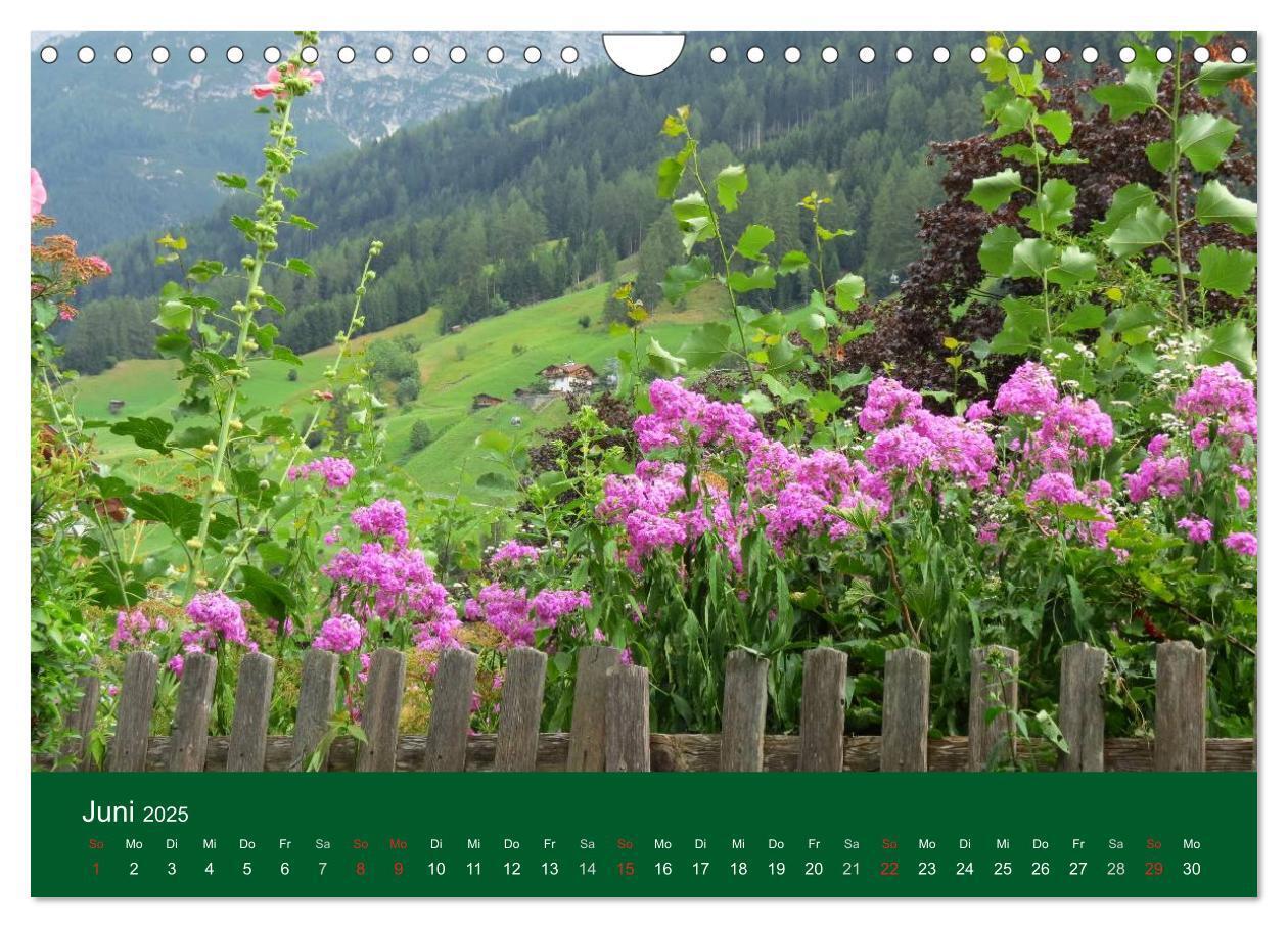 Bild: 9783435740789 | Stubaital (Wandkalender 2025 DIN A4 quer), CALVENDO Monatskalender