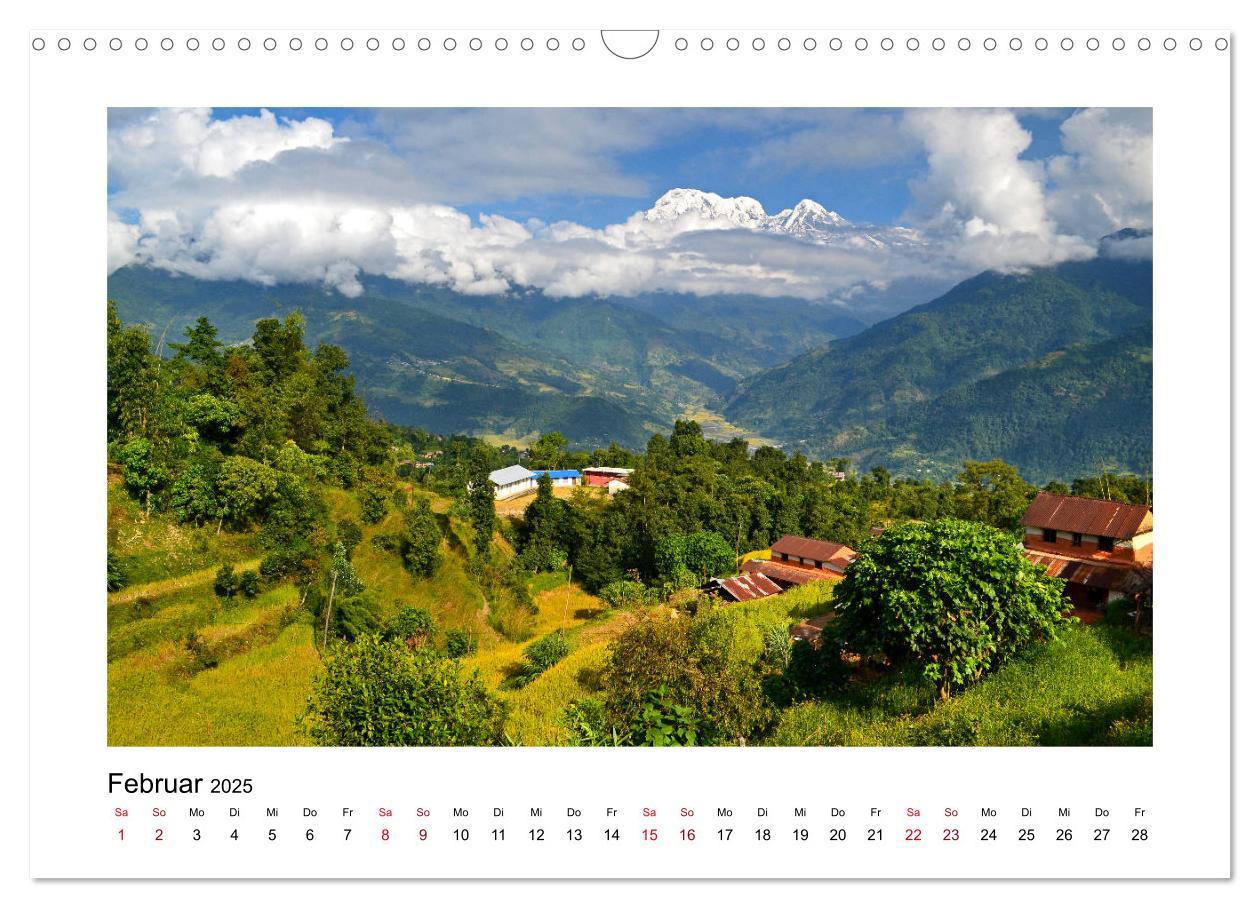 Bild: 9783435127511 | Nepal - Wanderparadies zwischen Annapurna &amp; Everest (Wandkalender...