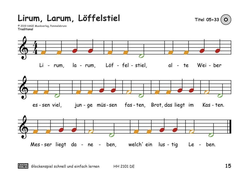 Bild: 9783866264830 | Glockenspiel - Schnell und einfach lernen (mit CD) | Cascha | Deutsch