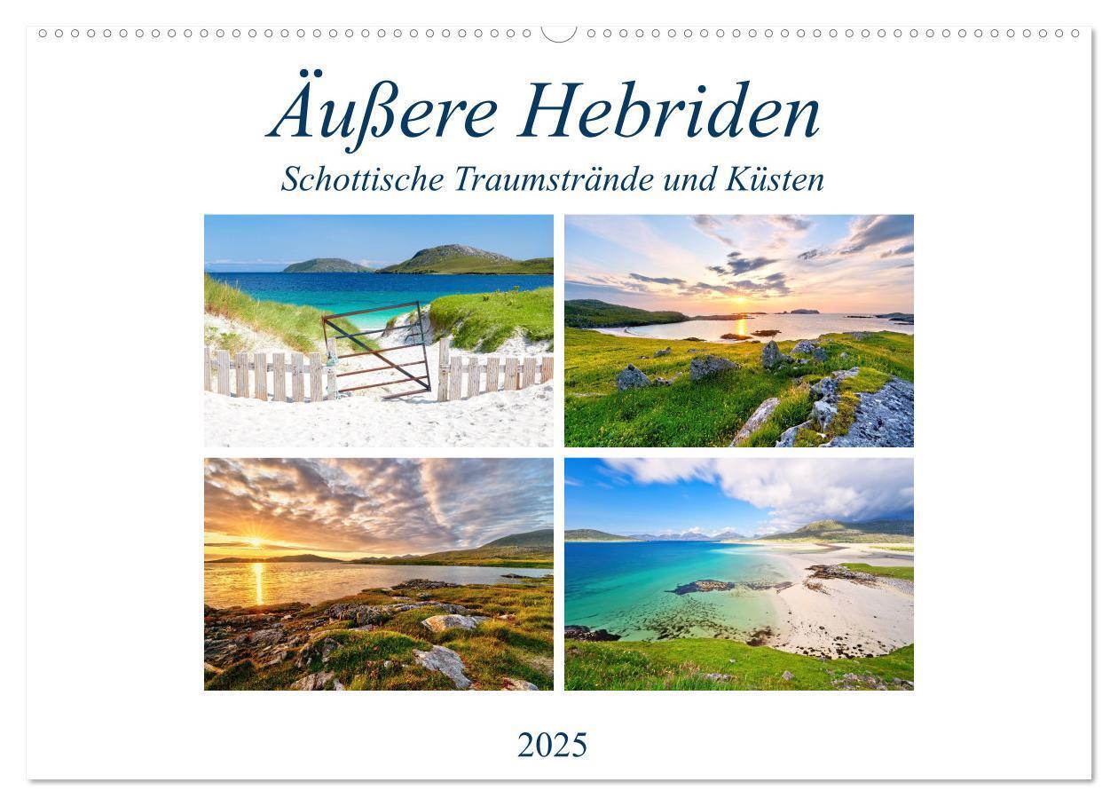 Cover: 9783435195220 | Äußere Hebriden - Schottische Traumstrände und Küsten (Wandkalender...