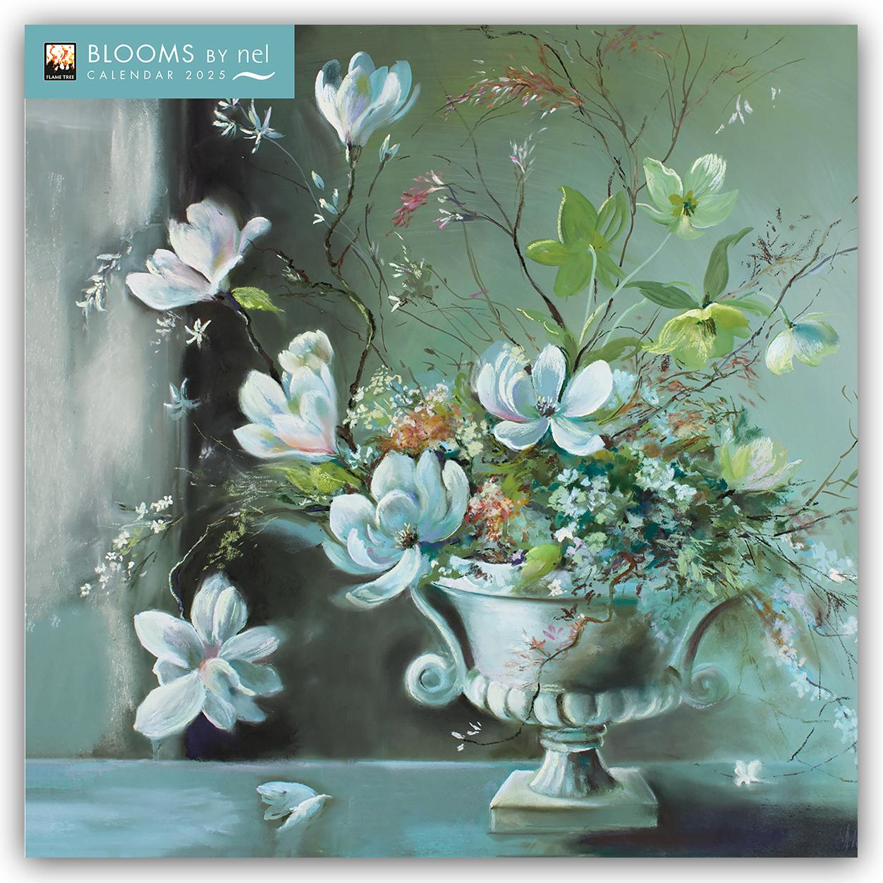 Cover: 9781835620397 | Blooms by Nel Whatmore Wall Calendar 2025 (Art Calendar) | Publishing